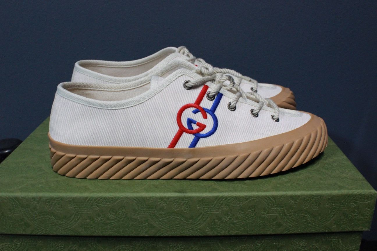 Gucci Men’s Interlocking G Sneaker Size US 8.5 / EU 41-42 - 3 Thumbnail