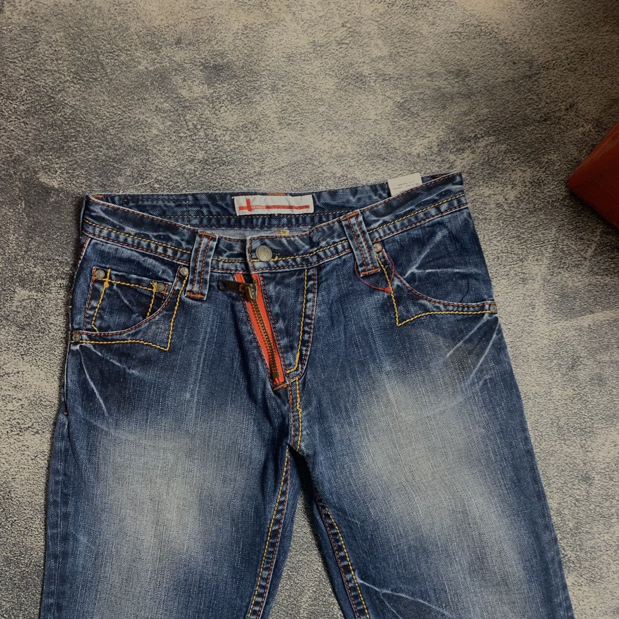 If Six Was Nine Flared Jeans Genoese Tante Cose Bounea Tutti Size 28" / US 6 / IT 42 - 3 Thumbnail