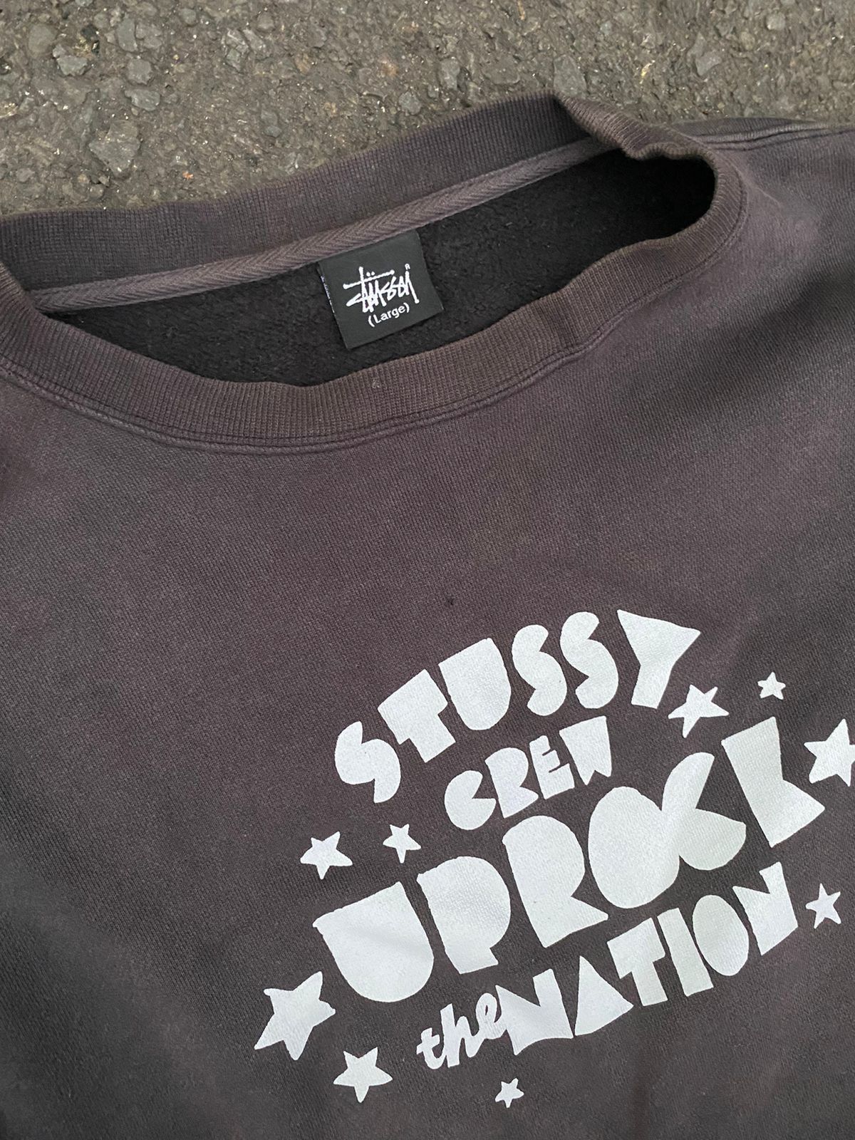 Stussy Stussy Vintage 00s Sweatshirt Size US L / EU 52-54 / 3 - 3 Thumbnail