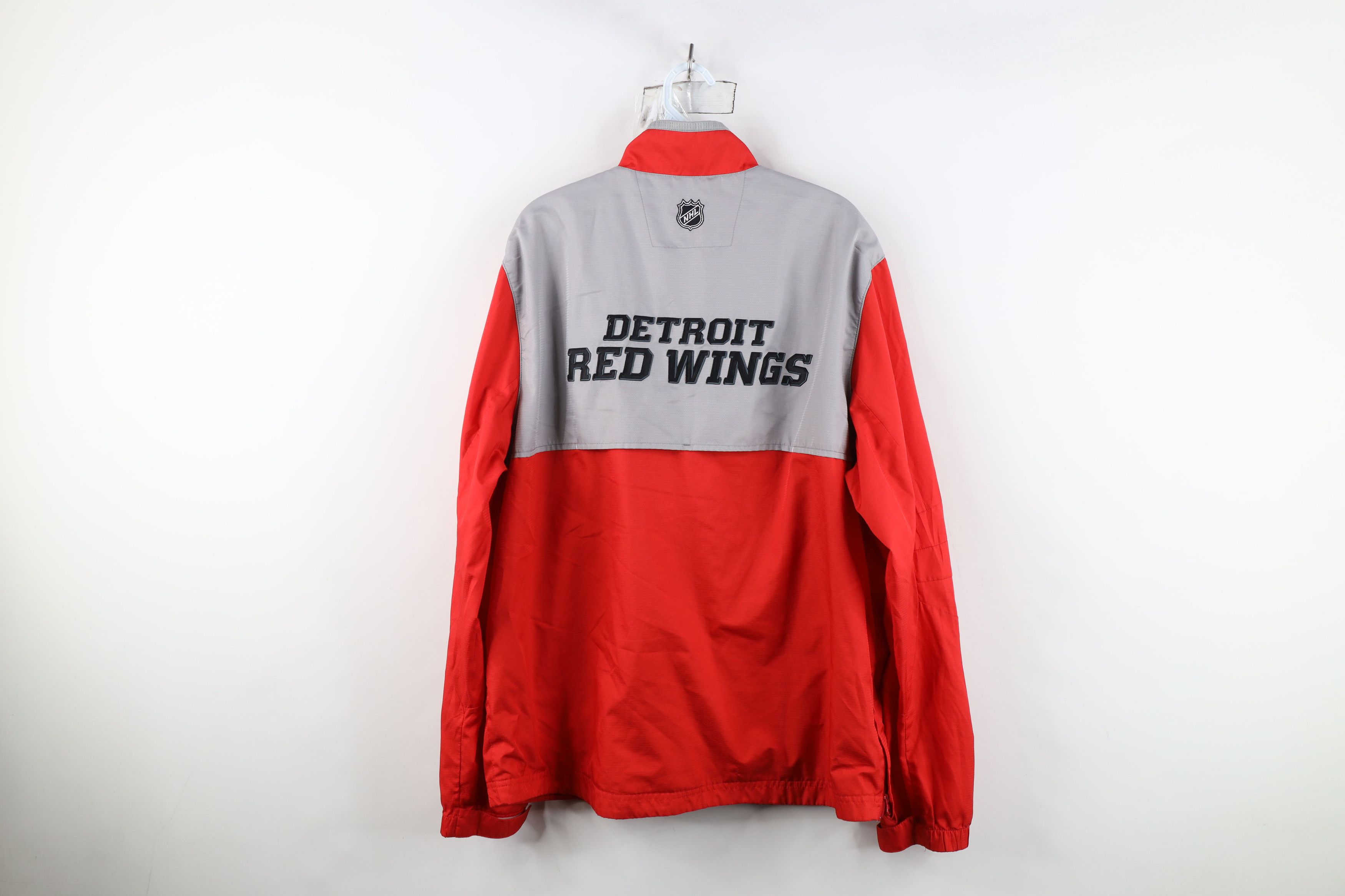 Reebok Reebok Center Ice Detroit Red Wings Hockey Pullover Jacket Size US L / EU 52-54 / 3 - 13 Thumbnail