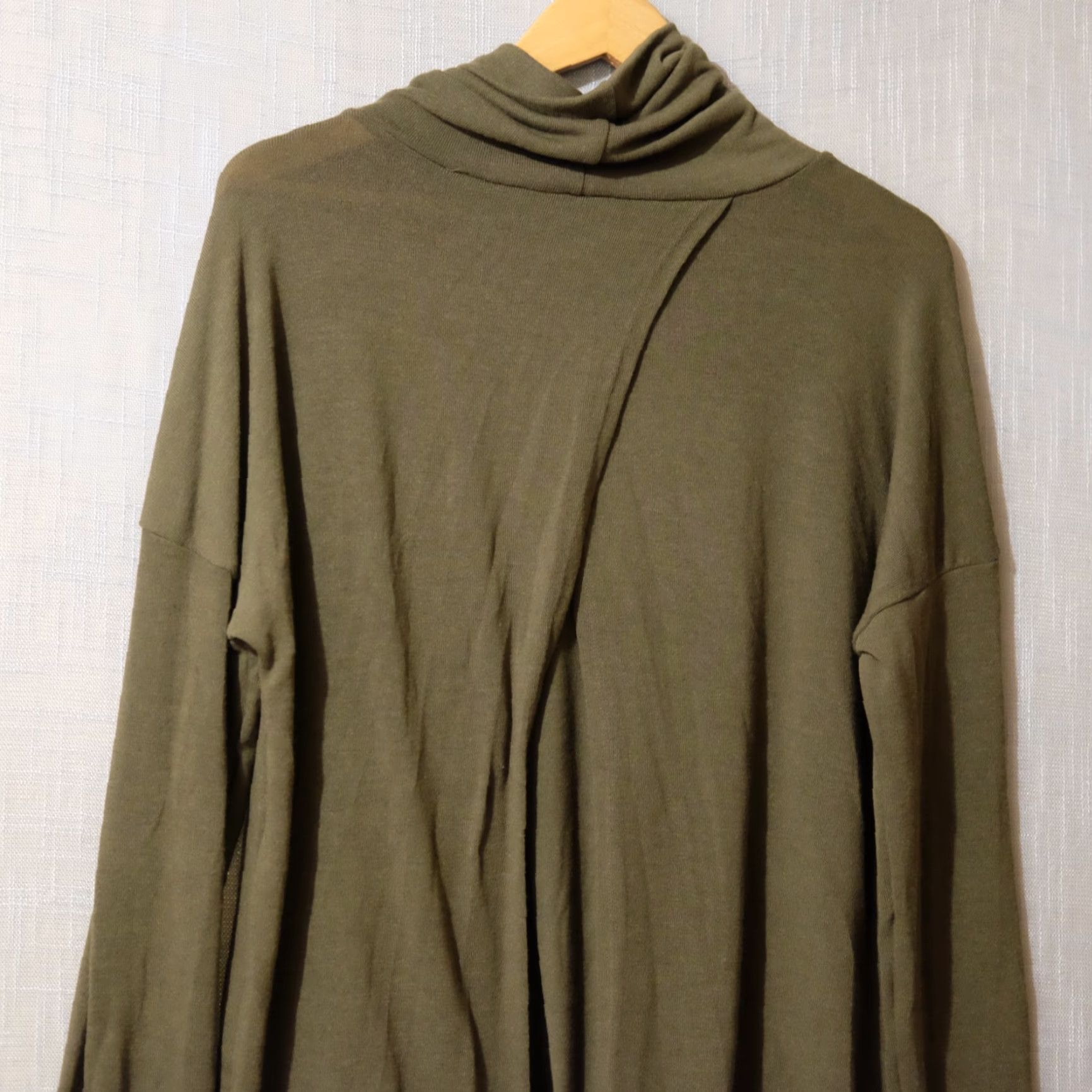 Vintage VINTAGE Dear Scarlett Sweater Oversized Split Open Back Green Womens S #A3-66 Size S / US 4 / IT 40 - 5 Thumbnail