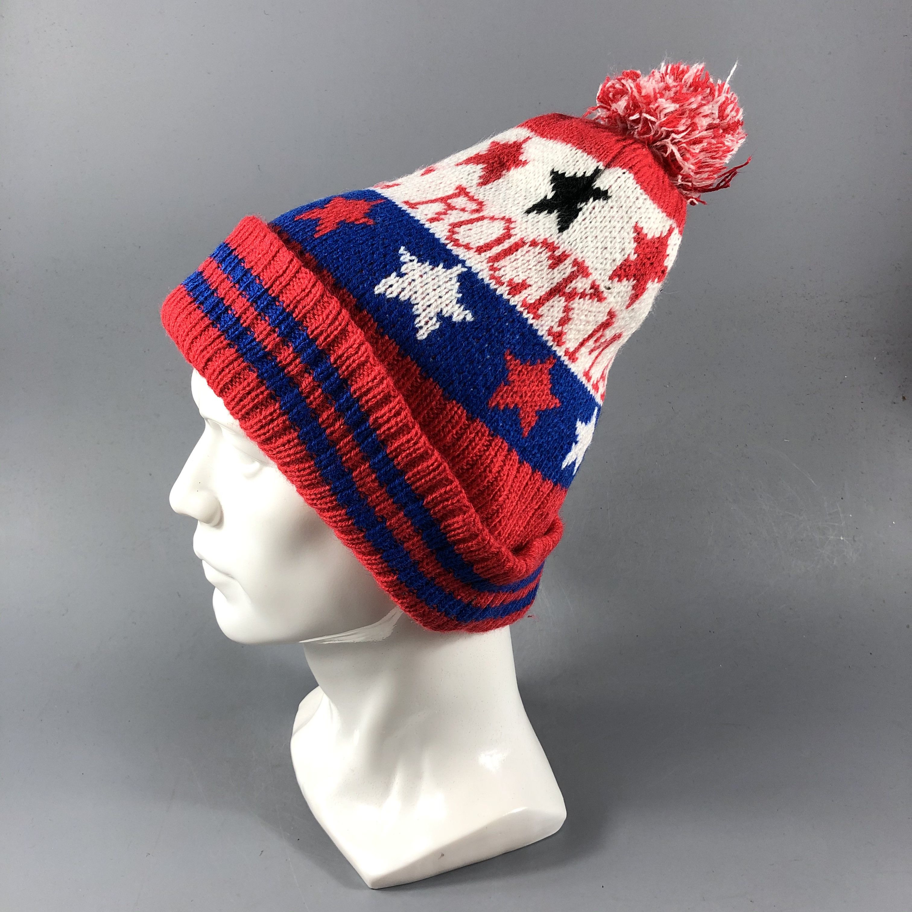 Vintage Magic Rock Bobble Beanie Snowcap Snow Hat B767 Size ONE SIZE - 2 Thumbnail