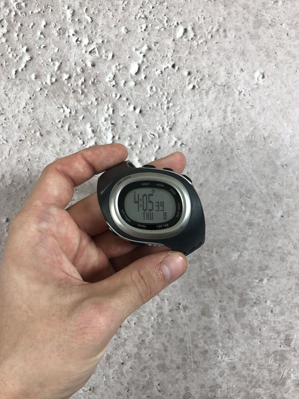 image of Nike Triax Vintage Watch in Black, Men's