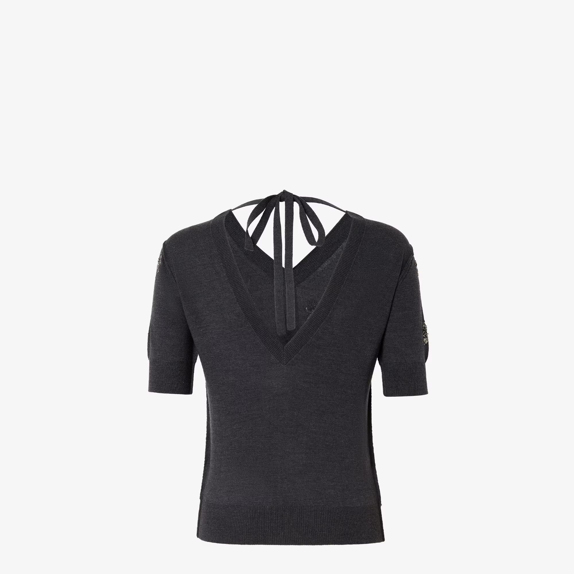 Fendi o1s1wg110326 Jumper in Black Size M / US 6-8 / IT 42-44 - 2 Thumbnail