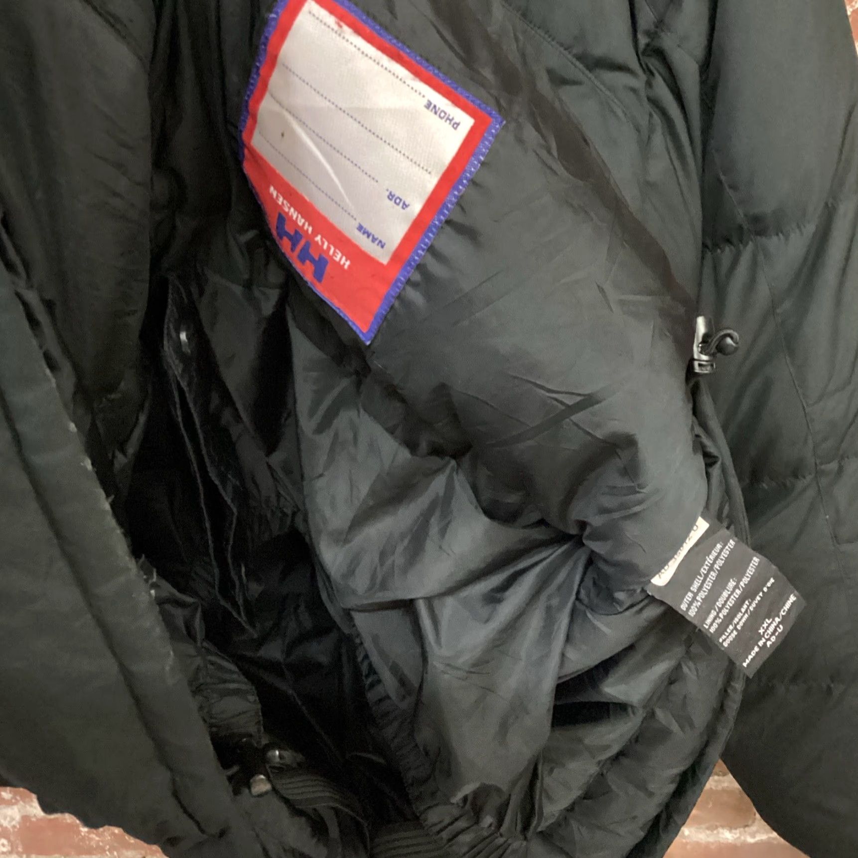Helly Hansen Helly Hansen Mens 2XL Black Down Puffer Jacket Size US XXL / EU 58 / 5 - 6 Thumbnail