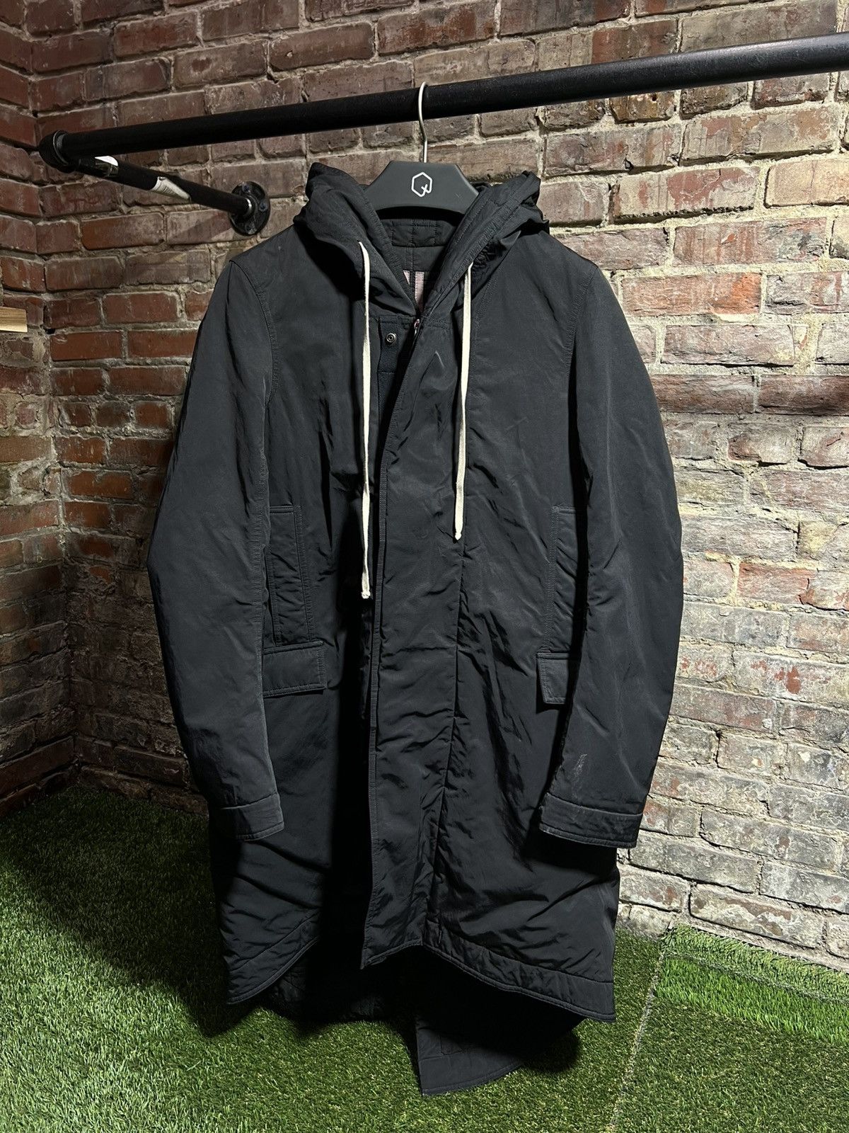 Rick Owens Drkshdw Rick Owens Drkshdw Fishtail Parka Size US S / EU 44-46 / 1 - 1 Thumbnail