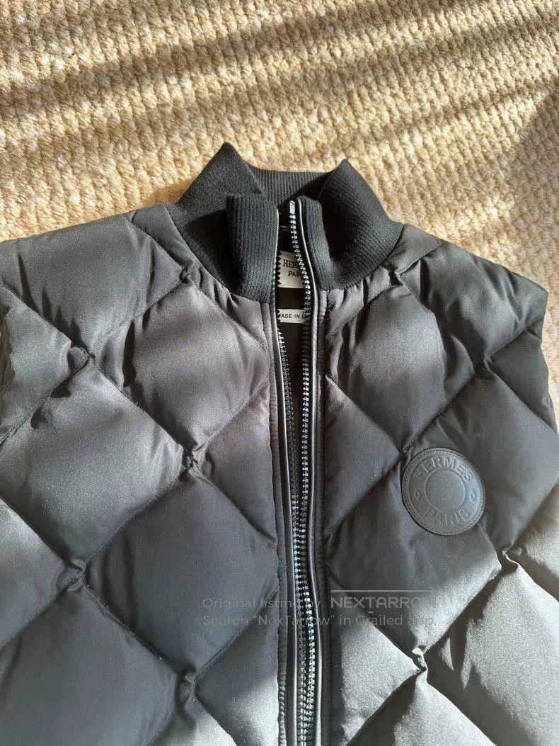 Hermes Hermes Quilted Down Vest. Size US M / EU 48-50 / 2 - 2 Thumbnail
