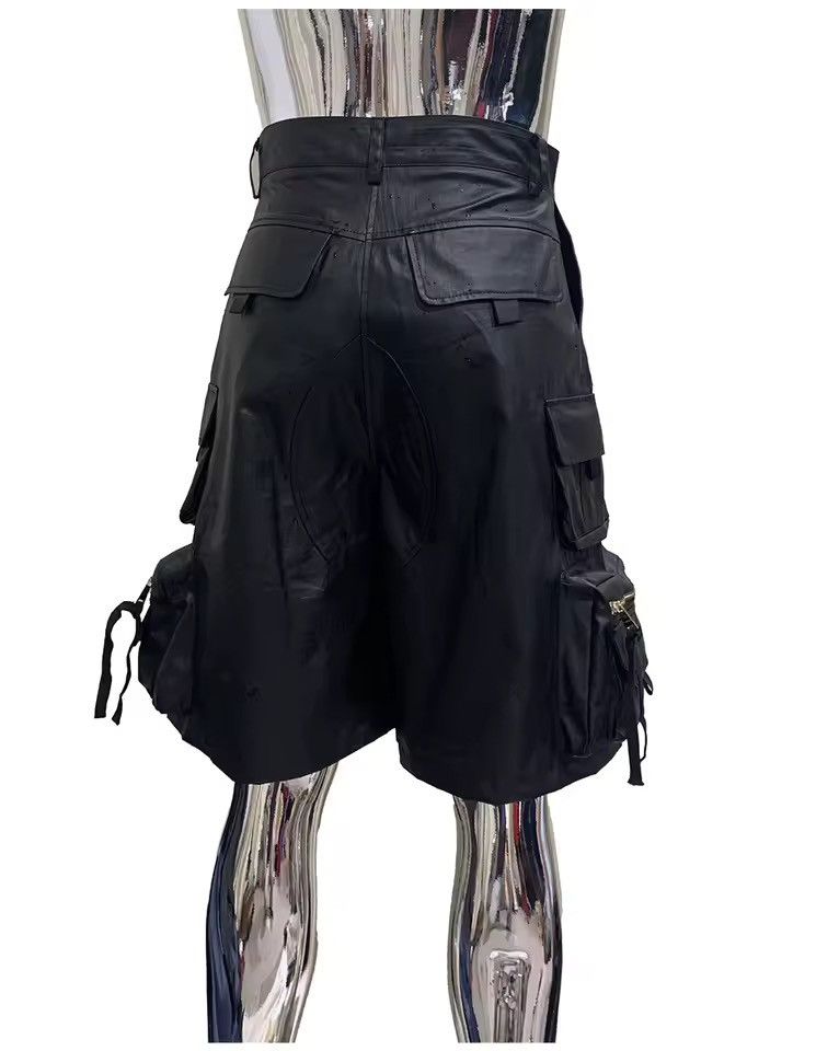 Other Cargo Leather Multi-pockets Shorts Size US 32 / EU 48 - 5 Thumbnail