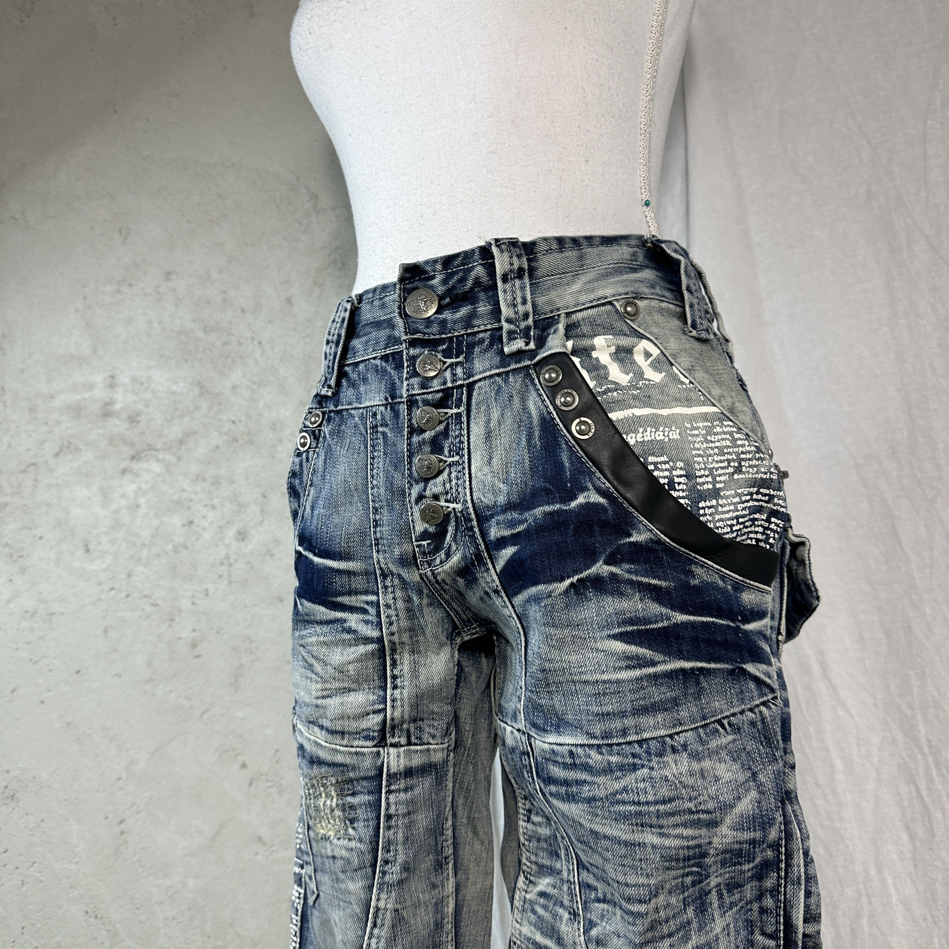 Vintage Vintage Y2K 00s Jeans Size 30" / US 8 / IT 44 - 6 Thumbnail