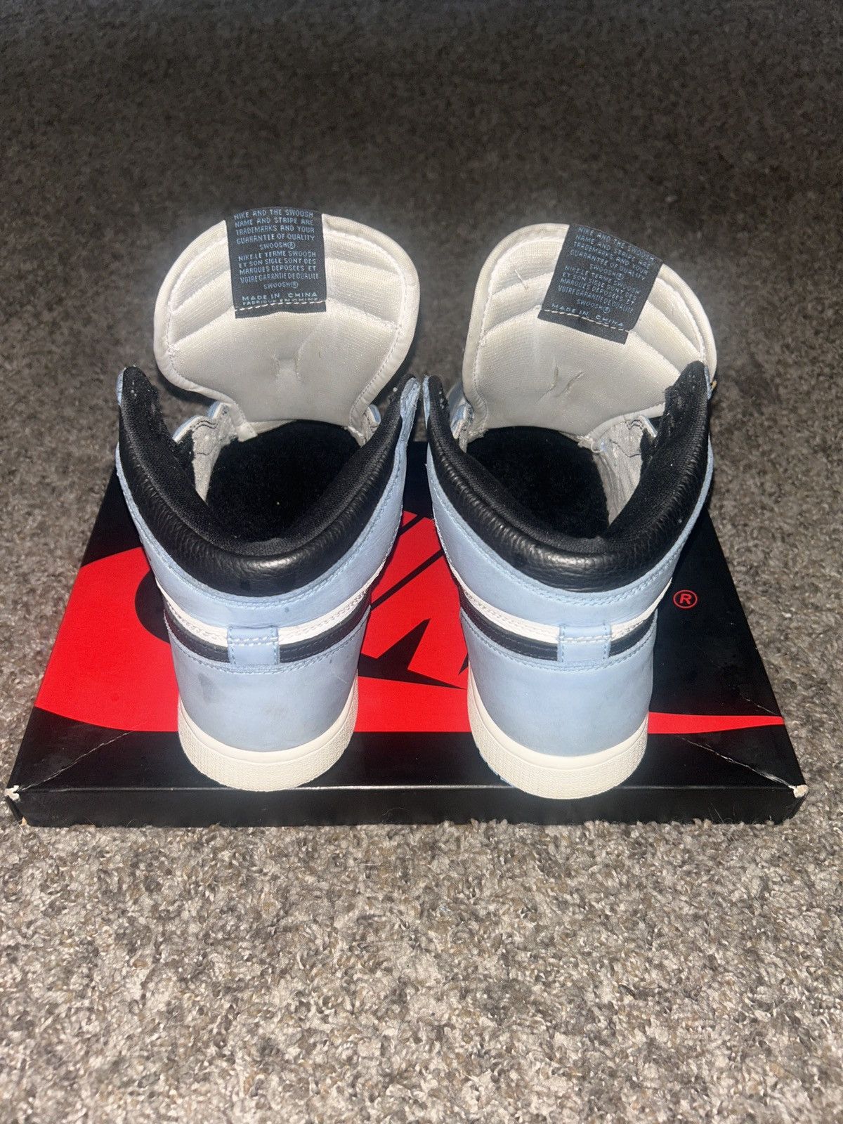 Jordan Brand University blue Air Jordan 1s Size US 6.5 / EU 39-40 - 6 Thumbnail