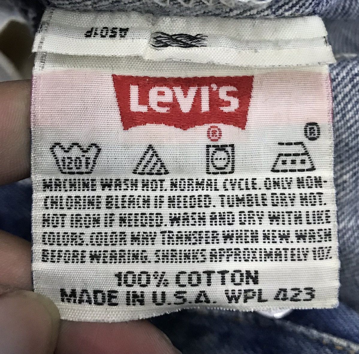 Levi's × Vintage Vintage Levi’s Made In Usa Denim Pants Size US 32 / EU 48 - 16 Thumbnail