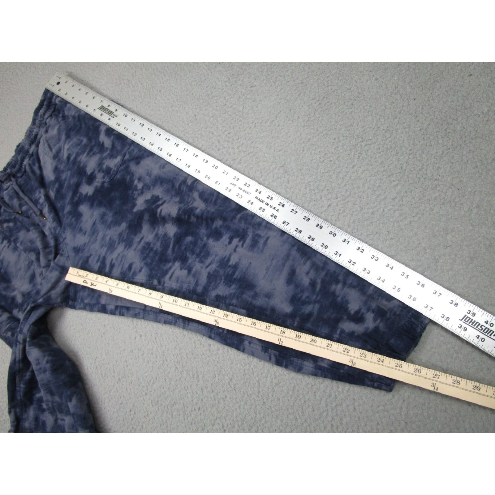 Athleta Athleta Pants Womens 24 Blue Tie Dye Farallon Printed Joggers Sweatpants Size 42" / US 20 - 2 Thumbnail