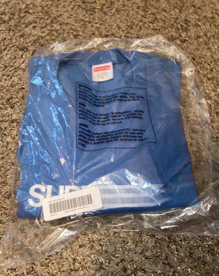 Supreme Supreme- Motion Logo T-Shirt Size US XL / EU 56 / 4 - 2 Thumbnail