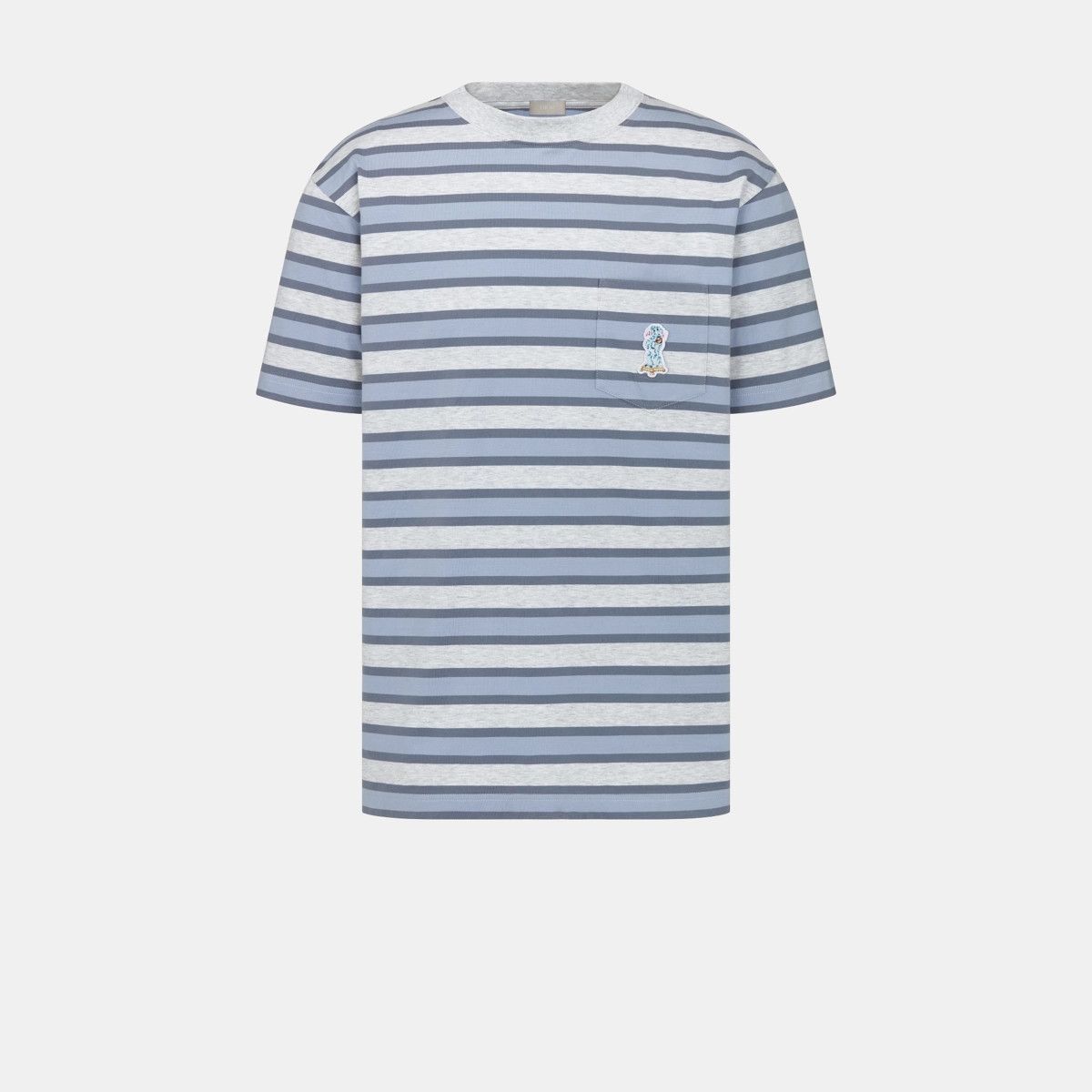 Dior o1bcso1str0226 Relaxed-Fit T-Shirt in Grey Size US M / EU 48-50 / 2 - 1 Thumbnail