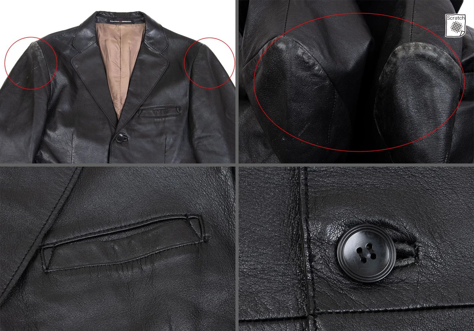 Jean Paul Gaultier Black Sheepskin Leather Jacket Size 48 Size US M / EU 48-50 / 2 - 2 Thumbnail