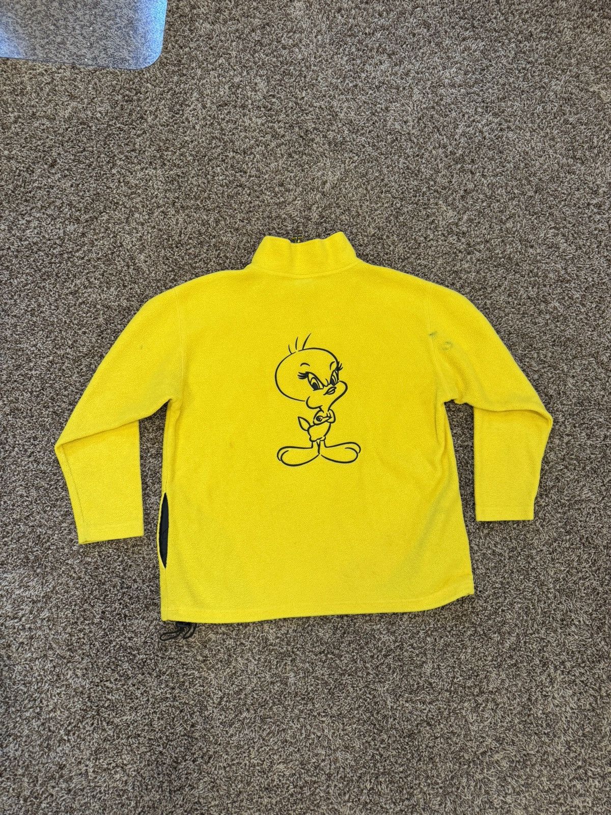 Warner Bros Vintage 1999 tweety fleece medium Size US M / EU 48-50 / 2 - 2 Thumbnail