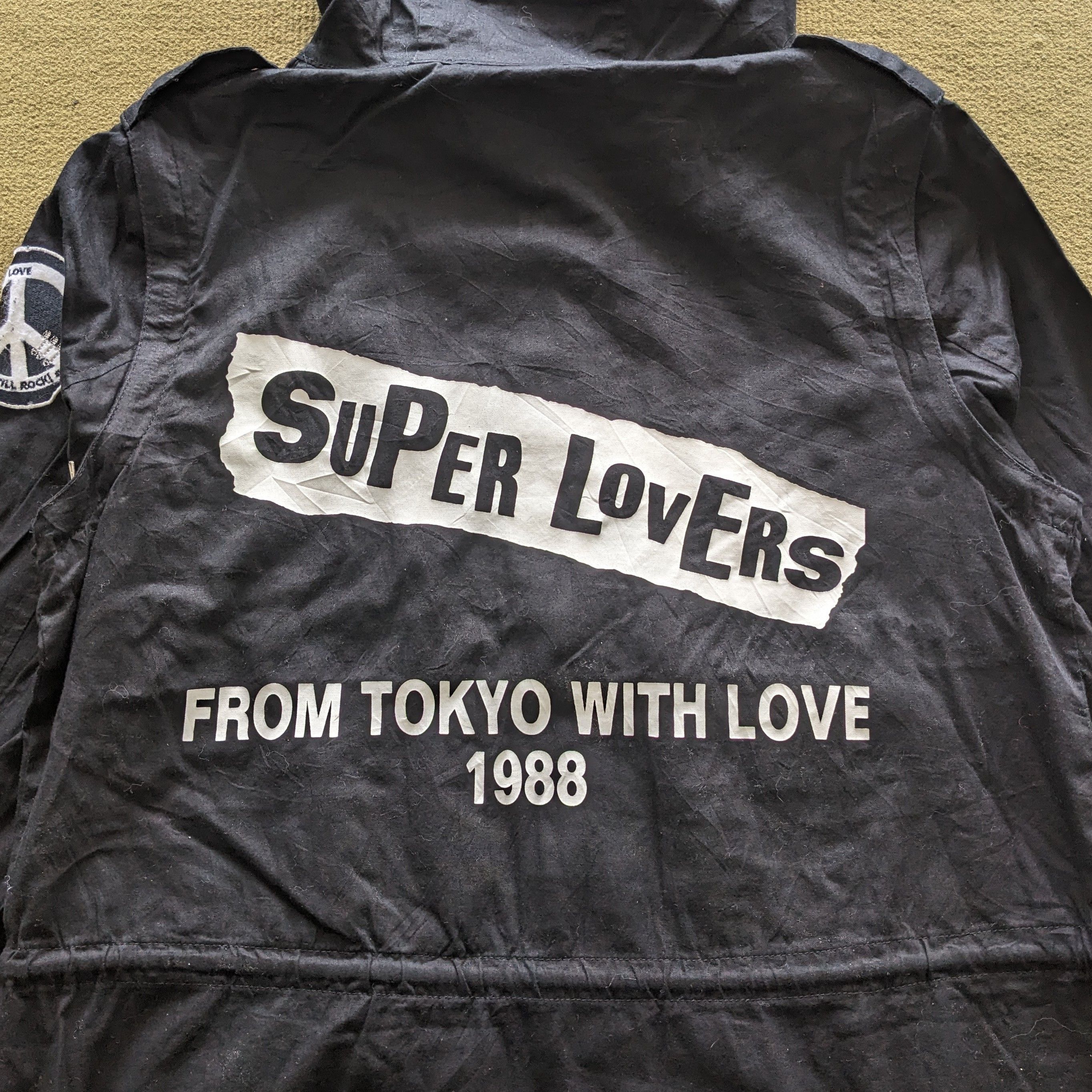 Super Lovers Vintage Super Lovers From Tokyo With Love 1988 Jacket Size US S / EU 44-46 / 1 - 2 Thumbnail