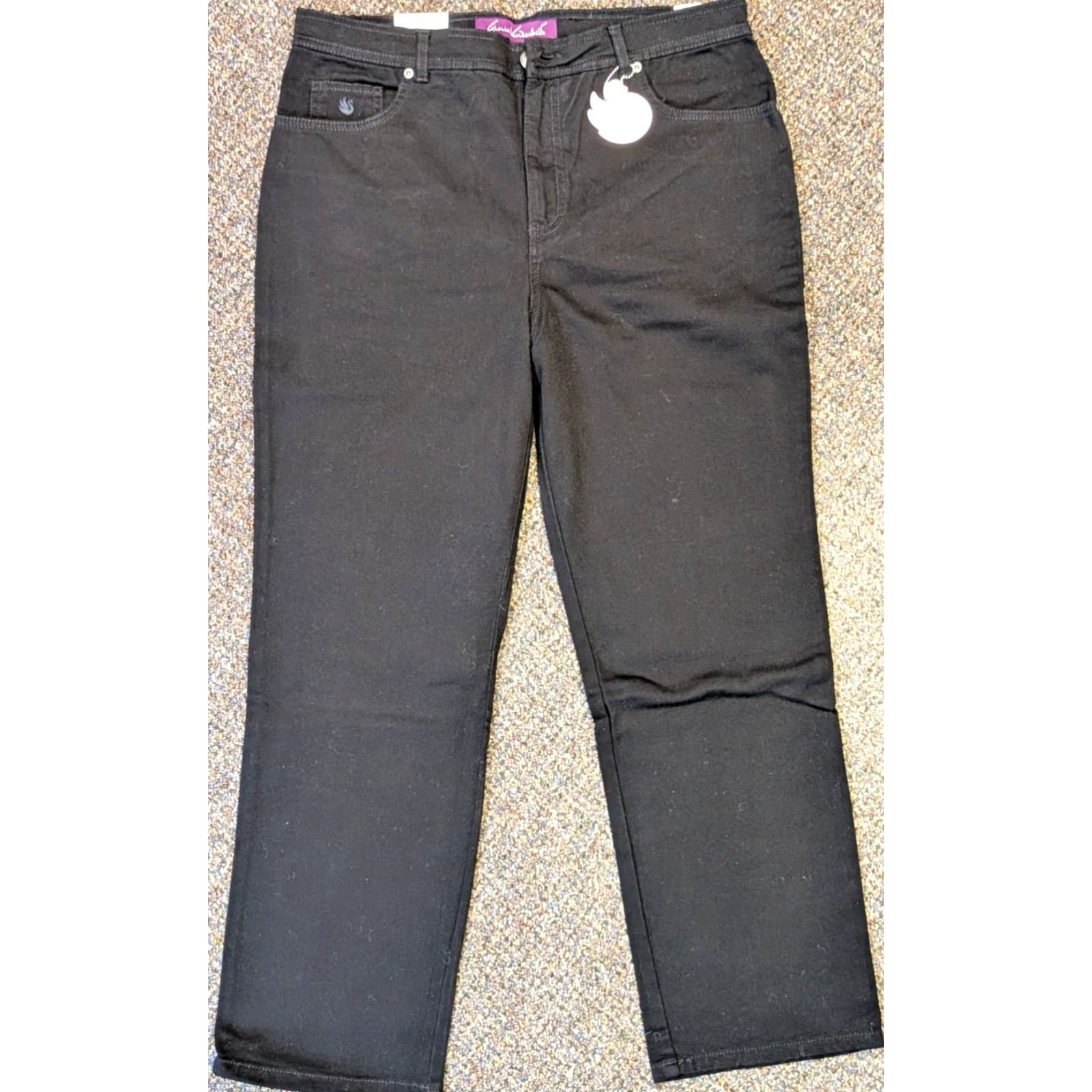 Gloria Vanderbilt VINTAGE Gloria Vanderbilt Amanda Classic Fit 14P Petite Stretch Short Womens Jeans Size 36" / US 14 / IT 50 - 2 Thumbnail