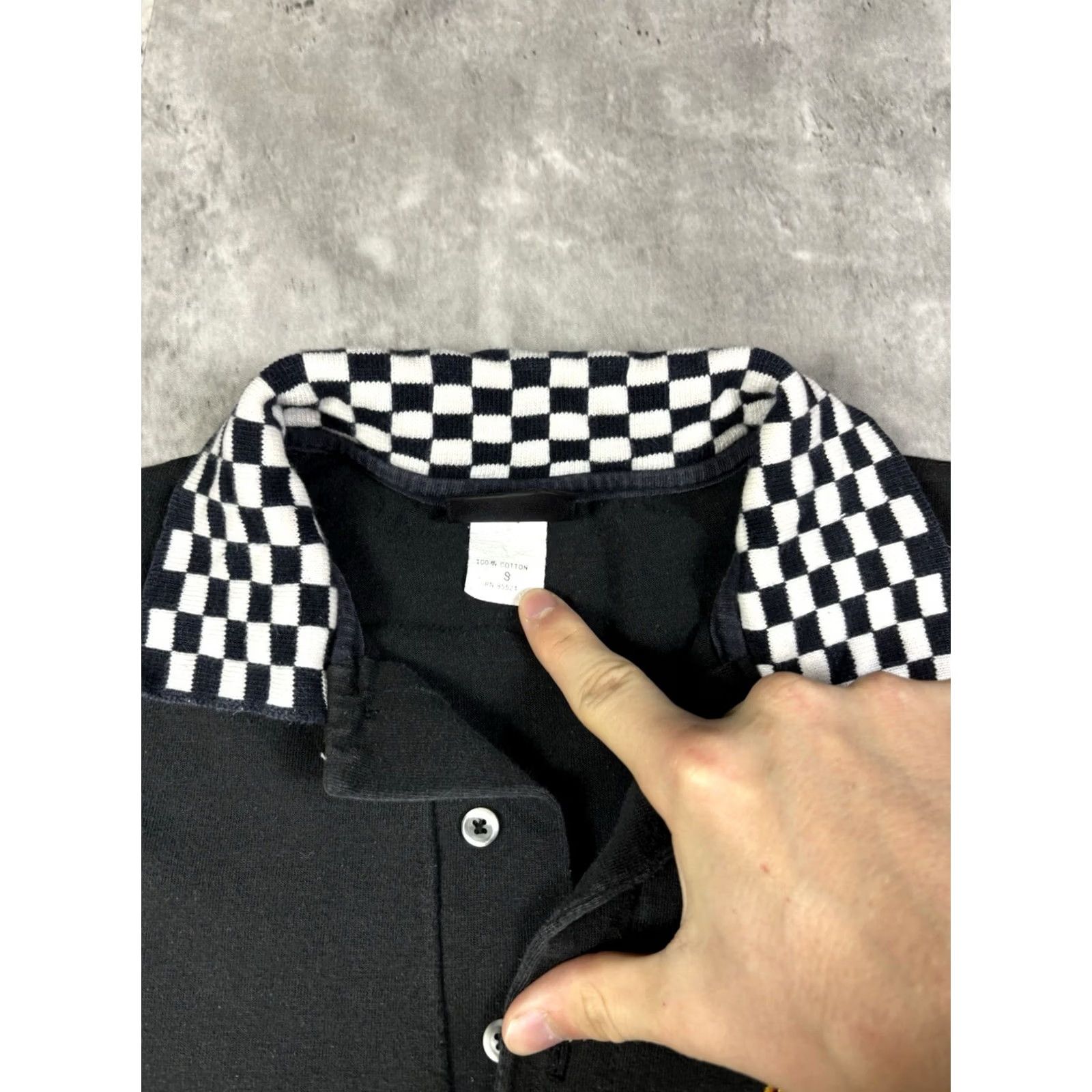 Vintage VINTAGE Race Rock Polo Shirt S Black 100% Cotton Short Sleeve Collared Men Rock 90s Size US S / EU 44-46 / 1 - 5 Thumbnail