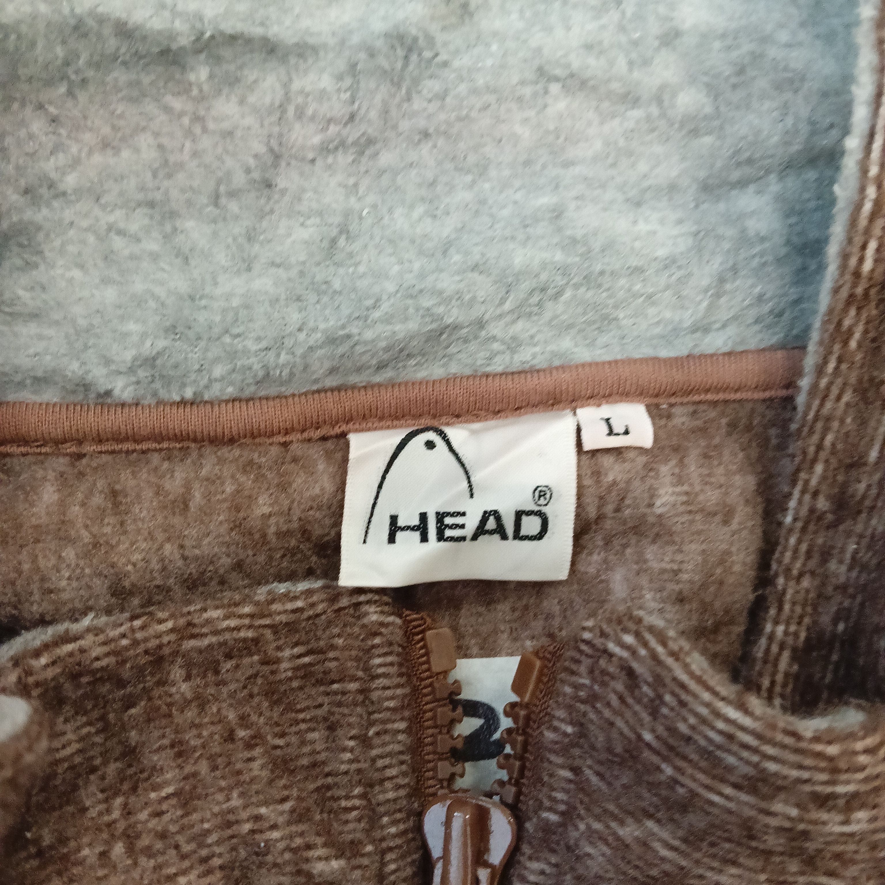 Japanese Brand HEAD BIG LOGO JAPANESE BRAND L HALF ZIPPER RARE Size US L / EU 52-54 / 3 - 6 Thumbnail