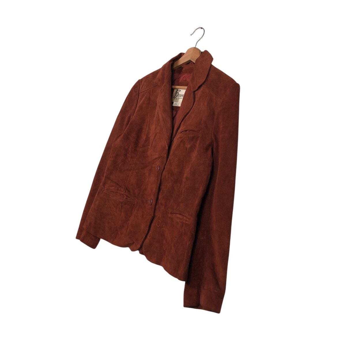 Japanese Brand 📌Vintage Genuine Leather Biker Jacket Genman's Issey Miyake Size US M / EU 48-50 / 2 - 3 Thumbnail