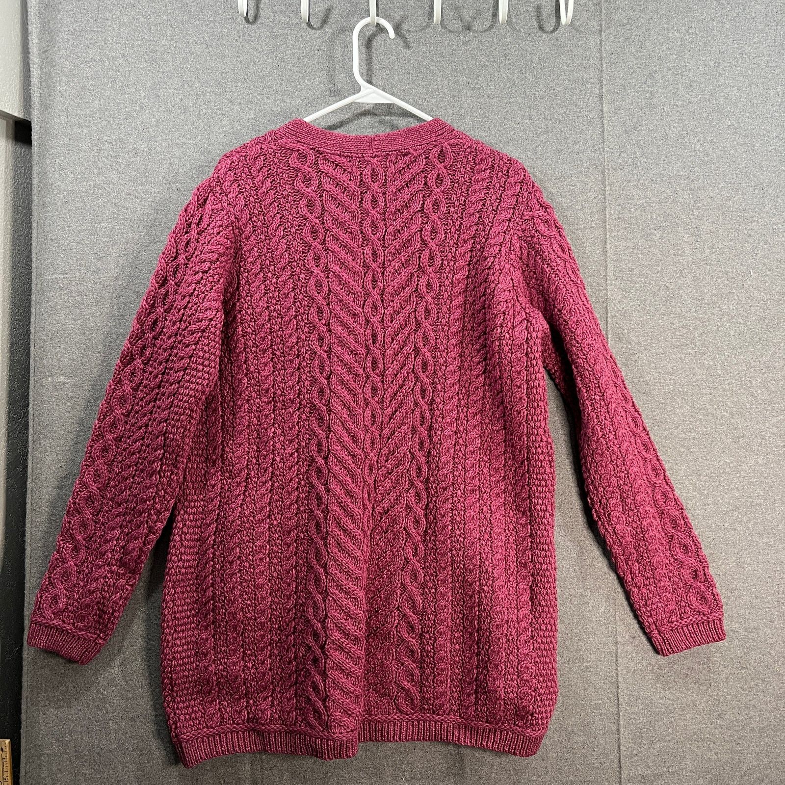 Aran Crafts Aran Craft Merino Wool Women's Sweater Size L / US 10 / IT 46 - 2 Thumbnail