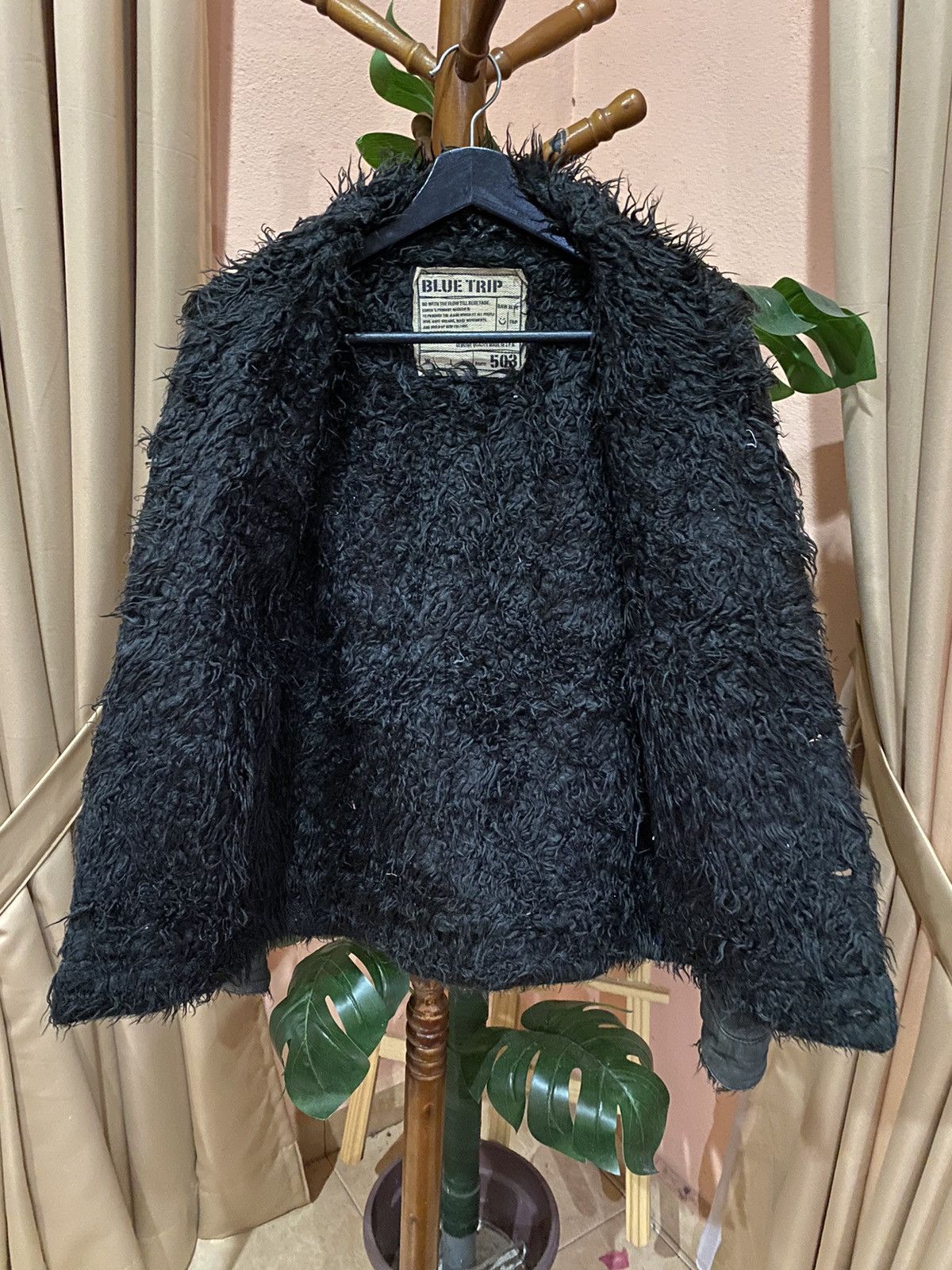 Edwin VINTAGE EDWIN 503 BLUE TRIP FUR LINING JACKET Size US L / EU 52-54 / 3 - 9 Thumbnail