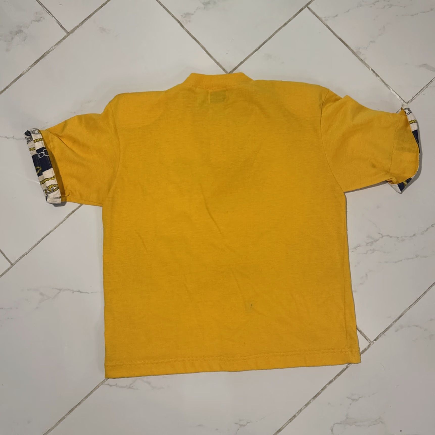 Vintage VINTAGE Gitano T-Shirt Women 80s Yellow M Medium Shirt Women 80s Gitano Yellow T-Shirt Medium Size M / US 6-8 / IT 42-44 - 7 Thumbnail