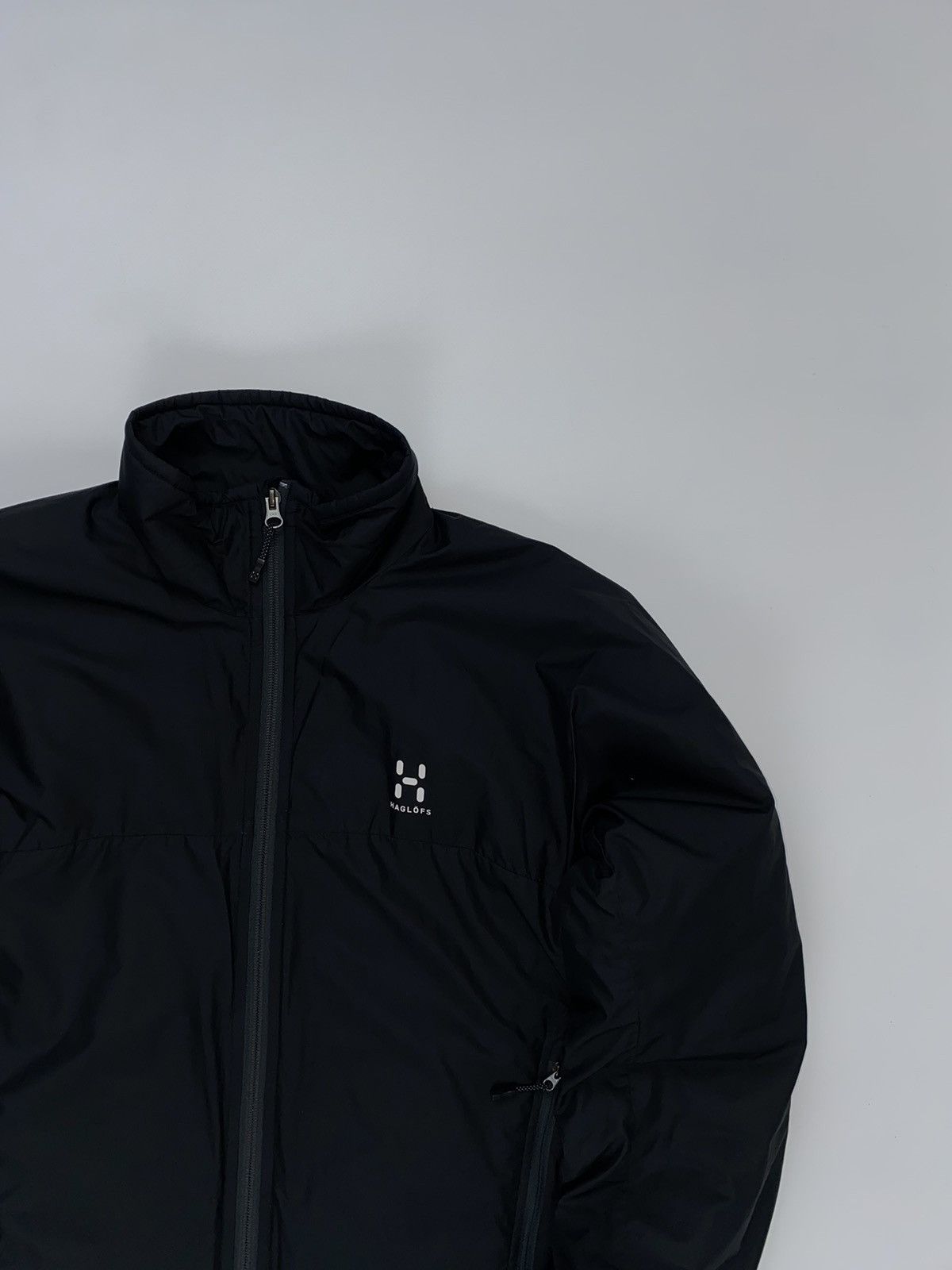 Haglofs 🚨 Haglofs vintage micro down jacket zip man black M Size US M / EU 48-50 / 2 - 3 Thumbnail