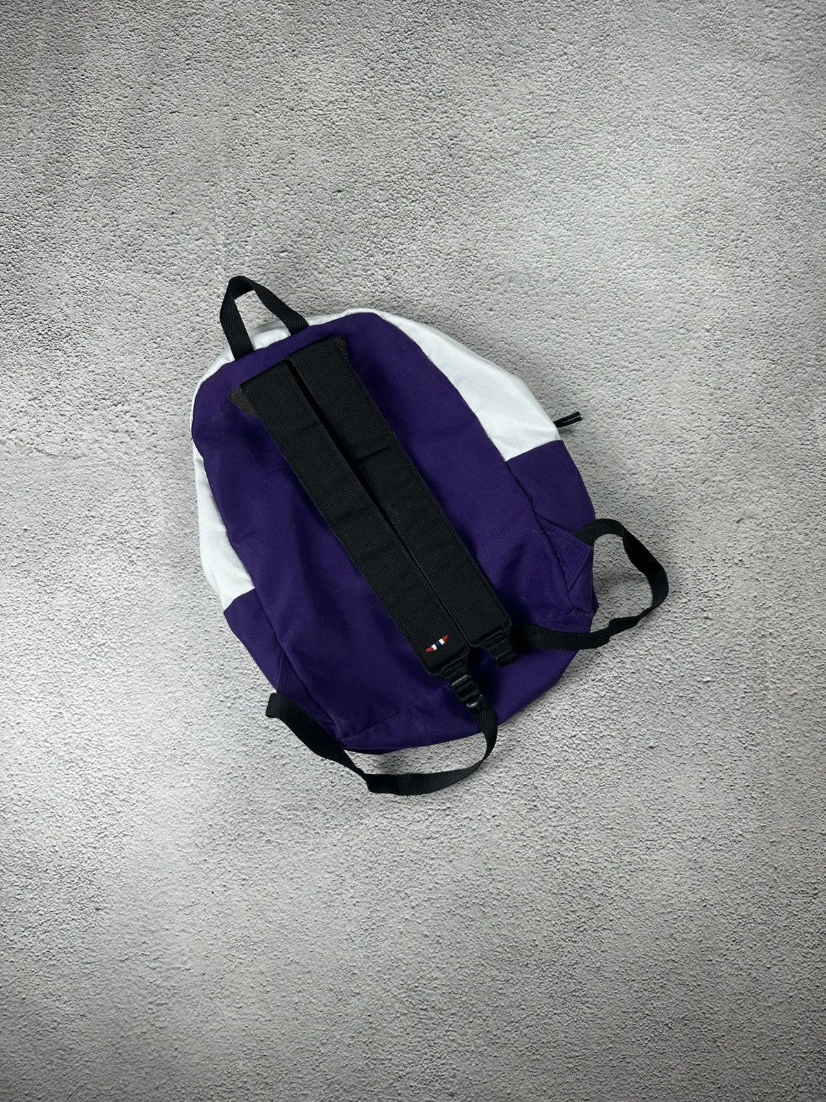 Napapijri VTG Napapijri Backpack Y2K Bag Hype Crazy Logo Patch Style Size ONE SIZE - 3 Thumbnail