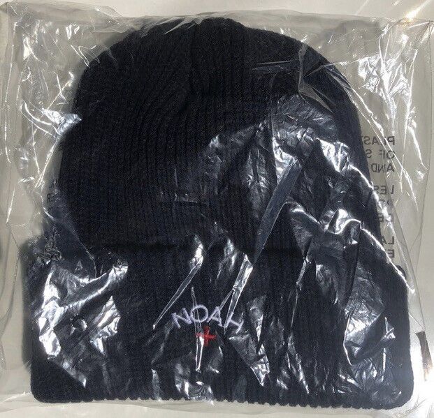 Noah Noah Core Logo Beanie NAVY Size ONE SIZE - 2 Thumbnail