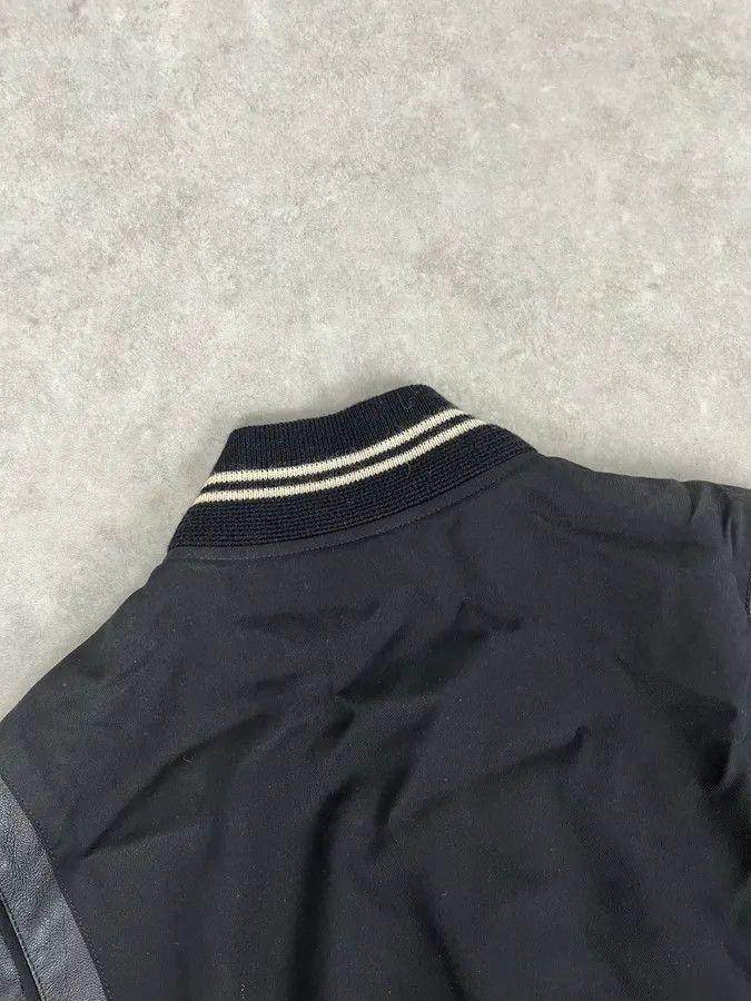 Saint Laurent Paris SS2017 Saint Laurent Teddy Black Wool Bomber Jacket Size US M / EU 48-50 / 2 - 7 Thumbnail