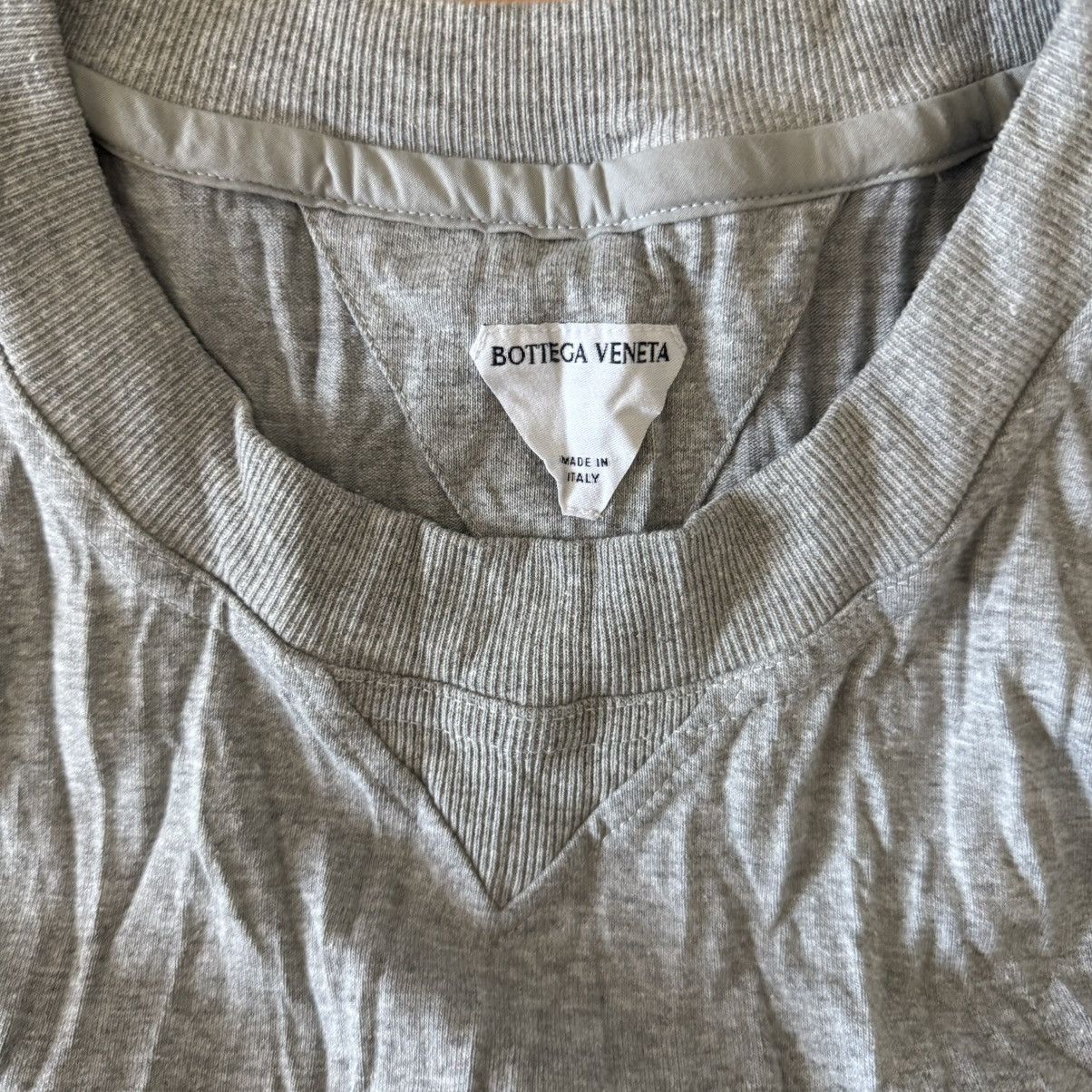 Bottega Veneta Crushed Cotton Printed Jersey T-Shirt Size US M / EU 48-50 / 2 - 5 Thumbnail