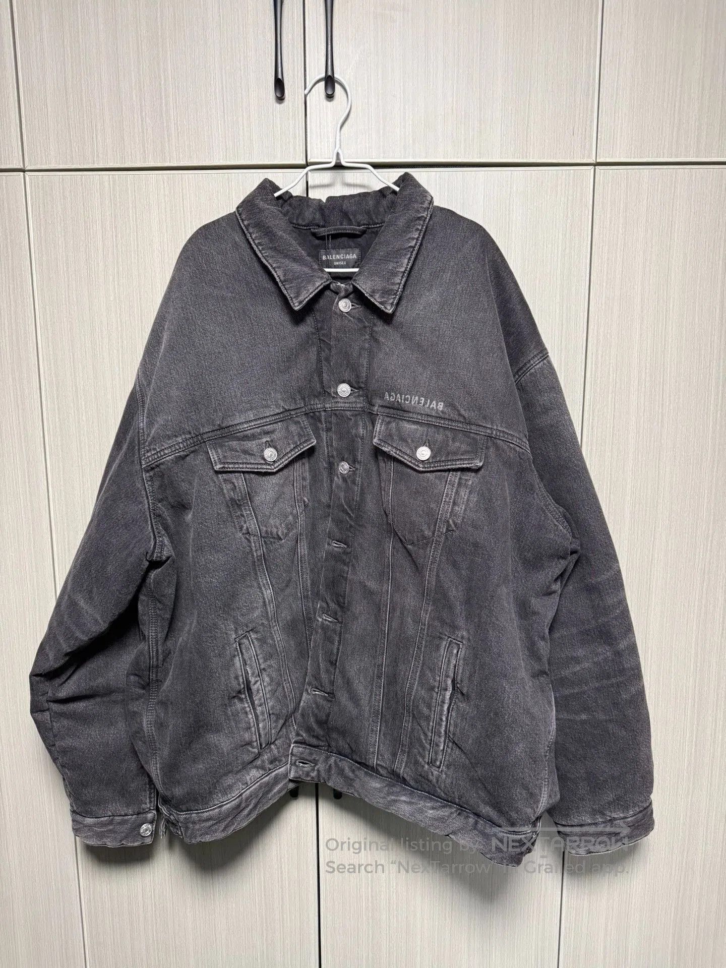 Balenciaga Balenciaga Denim Cotton Jacket. Size US S / EU 44-46 / 1 - 1 Thumbnail