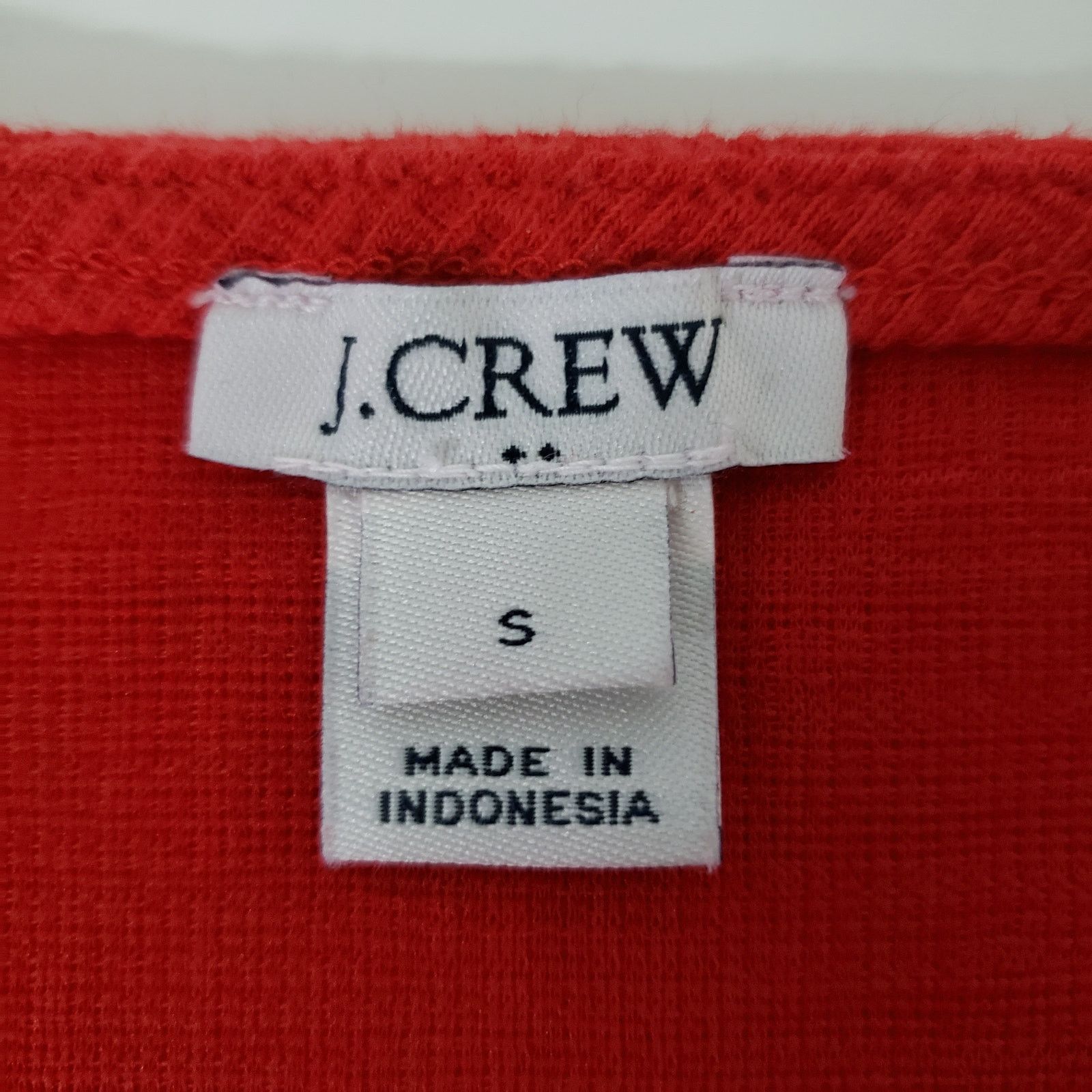 J.Crew J. Crew Tie front Textured V-neck Tee Top S Short Sleeve Size S / US 4 / IT 40 - 12 Thumbnail