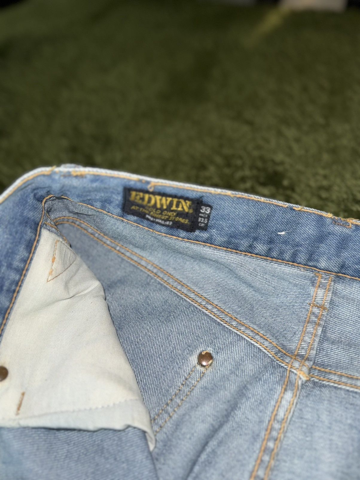 Edwin [33] Edwin Made in Japan FINEST Denim Pants Size US 33 - 5 Thumbnail