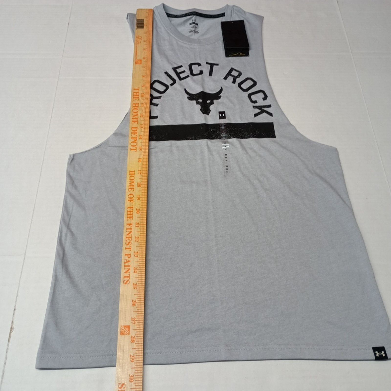 Under Armour Under Armour Project Rock Payoff Graphic Tank Top Gray M Size US M / EU 48-50 / 2 - 5 Thumbnail