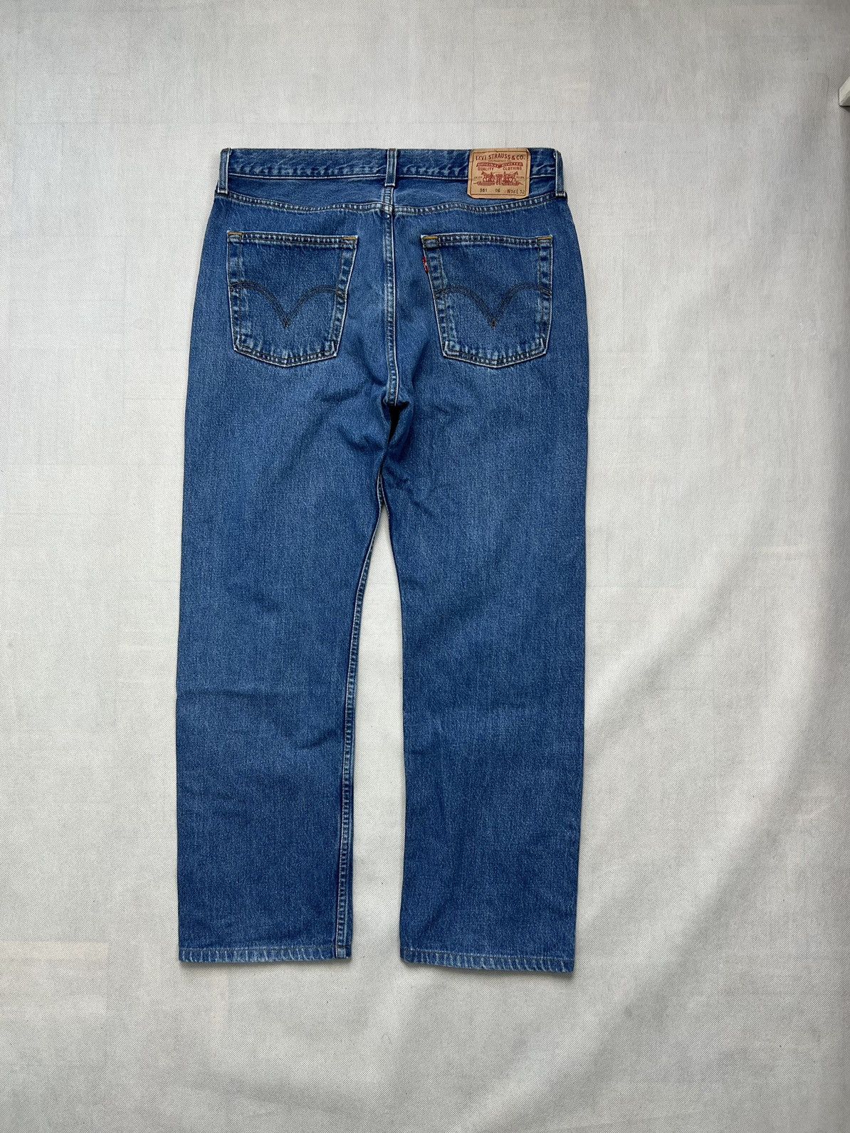 Levi's Pants Levi’s 581 Blue Jeans Red Tab Size US 36 / EU 52 - 1 Thumbnail