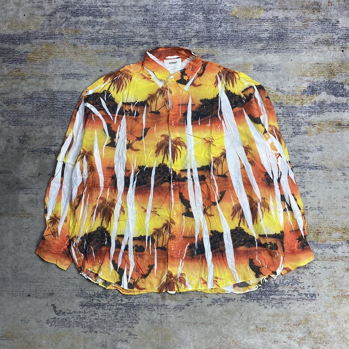 Doublet × Japanese Brand Doublet aloha hawaiian rayon shirt Size US L / EU 52-54 / 3 - 1 Thumbnail