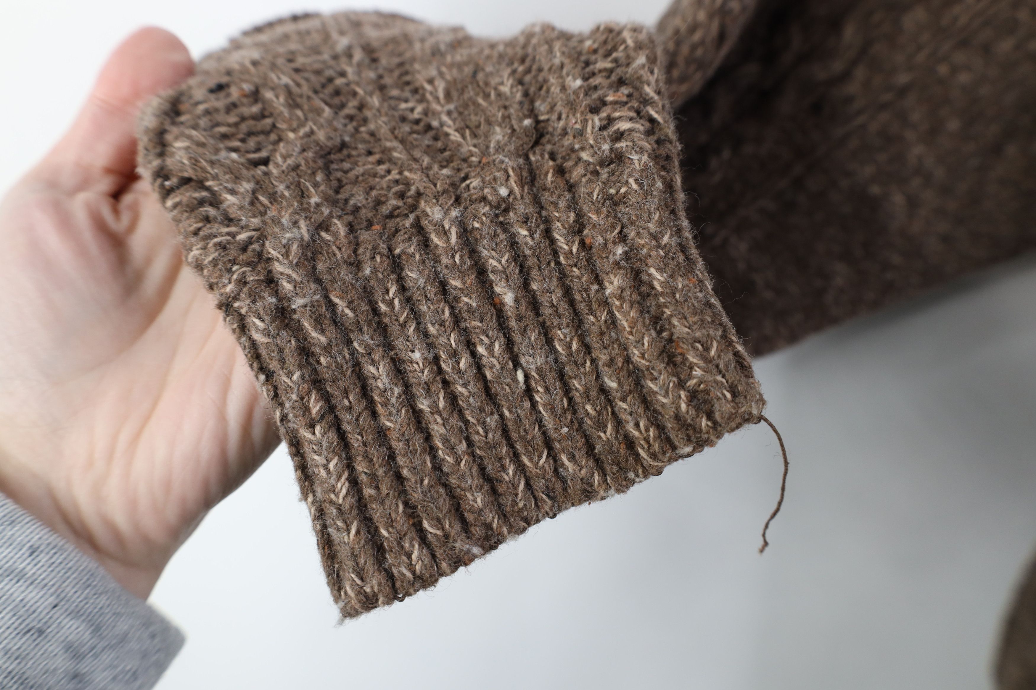 Vintage Vintage 90s Streetwear Fisherman Cable Knit Sweater Size US XL / EU 56 / 4 - 6 Thumbnail