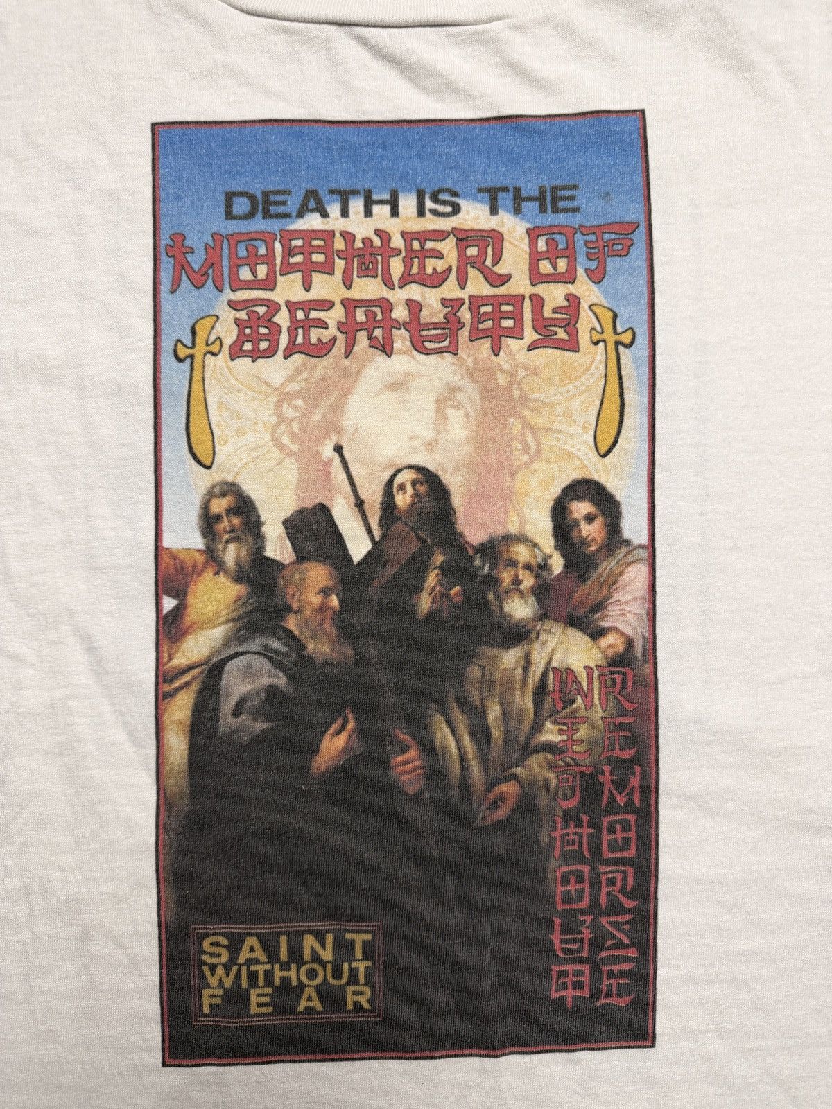 Saint Michael Saint Michael RK Without Fear T-Shirt White Size US S / EU 44-46 / 1 - 2 Thumbnail