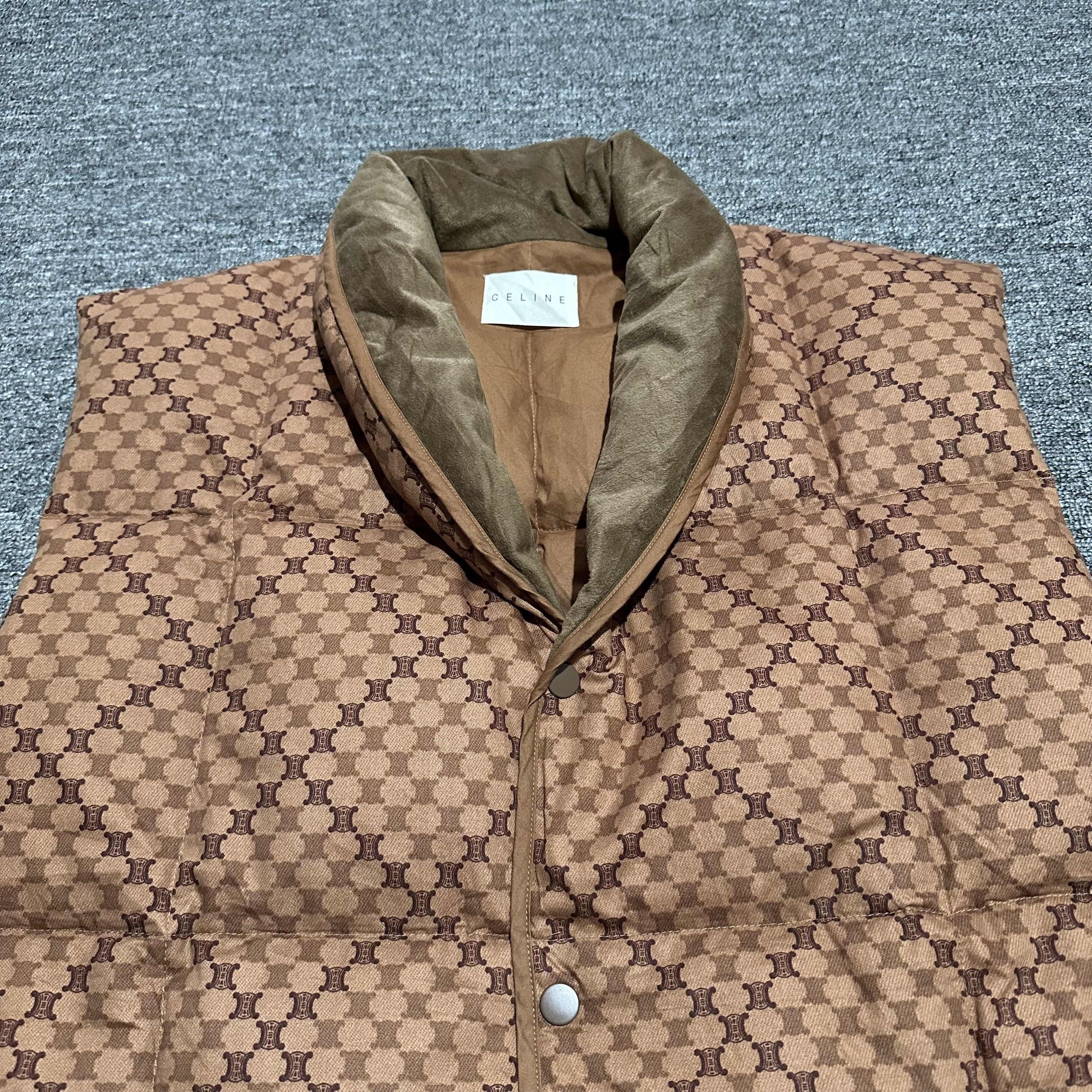 Celine Vintage Celine Monogram Vest Size US L / EU 52-54 / 3 - 3 Thumbnail