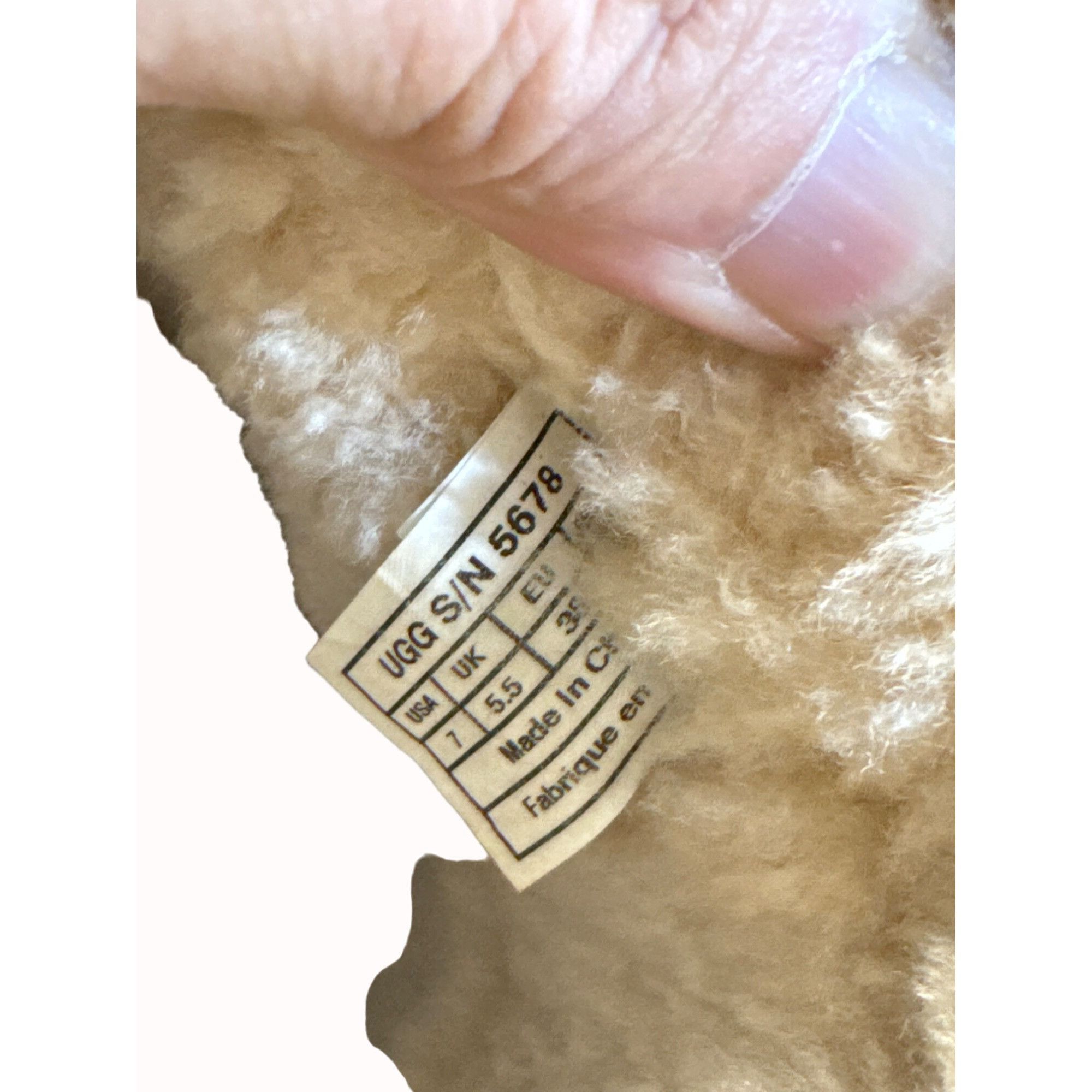 Ugg UGG Australia women’s brown fur lined leather boots size 7 S Size US 7 / IT 37 - 10 Thumbnail