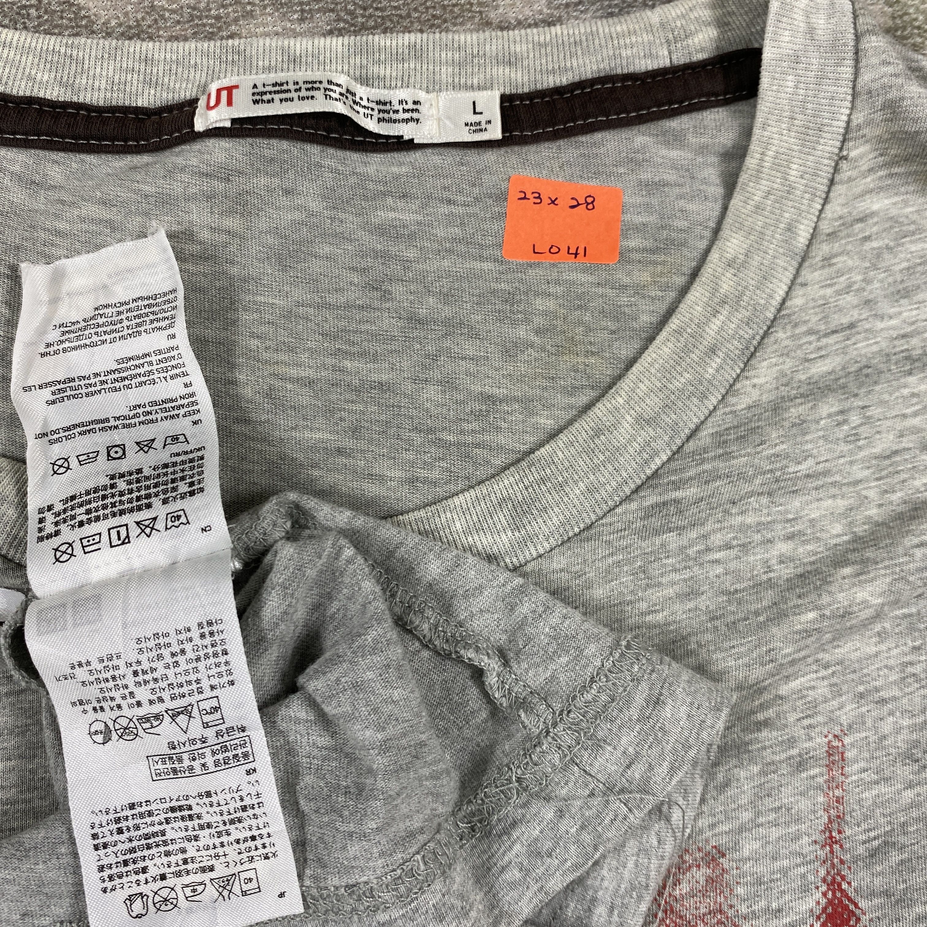 Anime Vintage Neon Genesis Evangelion Large TEE shirt - L041 Size US L / EU 52-54 / 3 - 5 Thumbnail