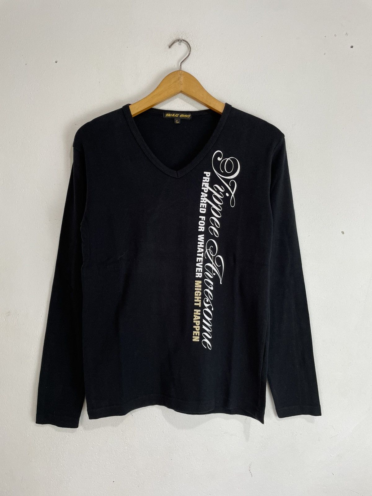 If Six Was Nine Crystal Superhaze Marijuana Poem Longsleeve slim fit Size US L / EU 52-54 / 3 - 2 Thumbnail