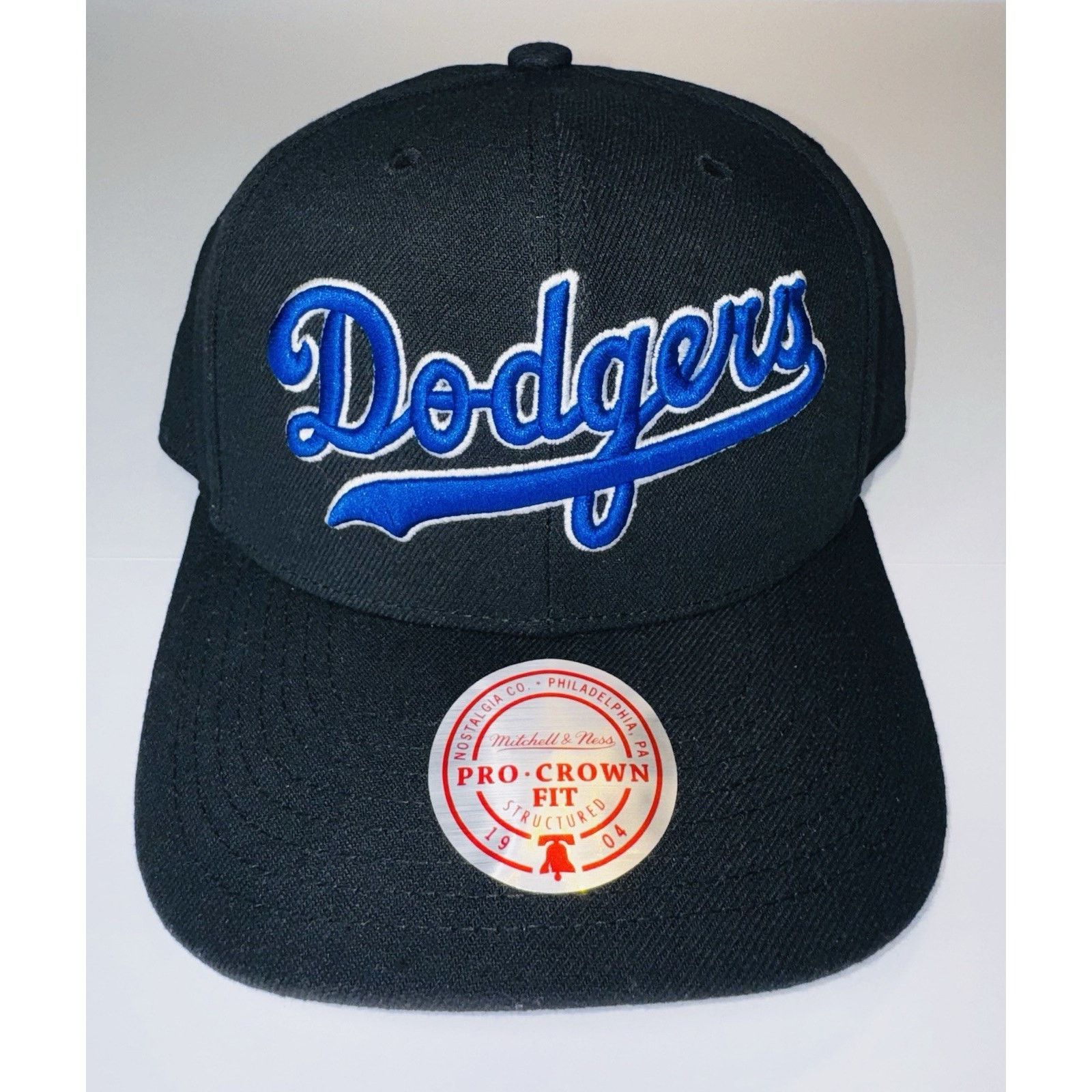 Mitchell & Ness Mitchell & Ness LA Dodgers Pro Crown Snapback Hat MLB Size ONE SIZE - 1 Thumbnail