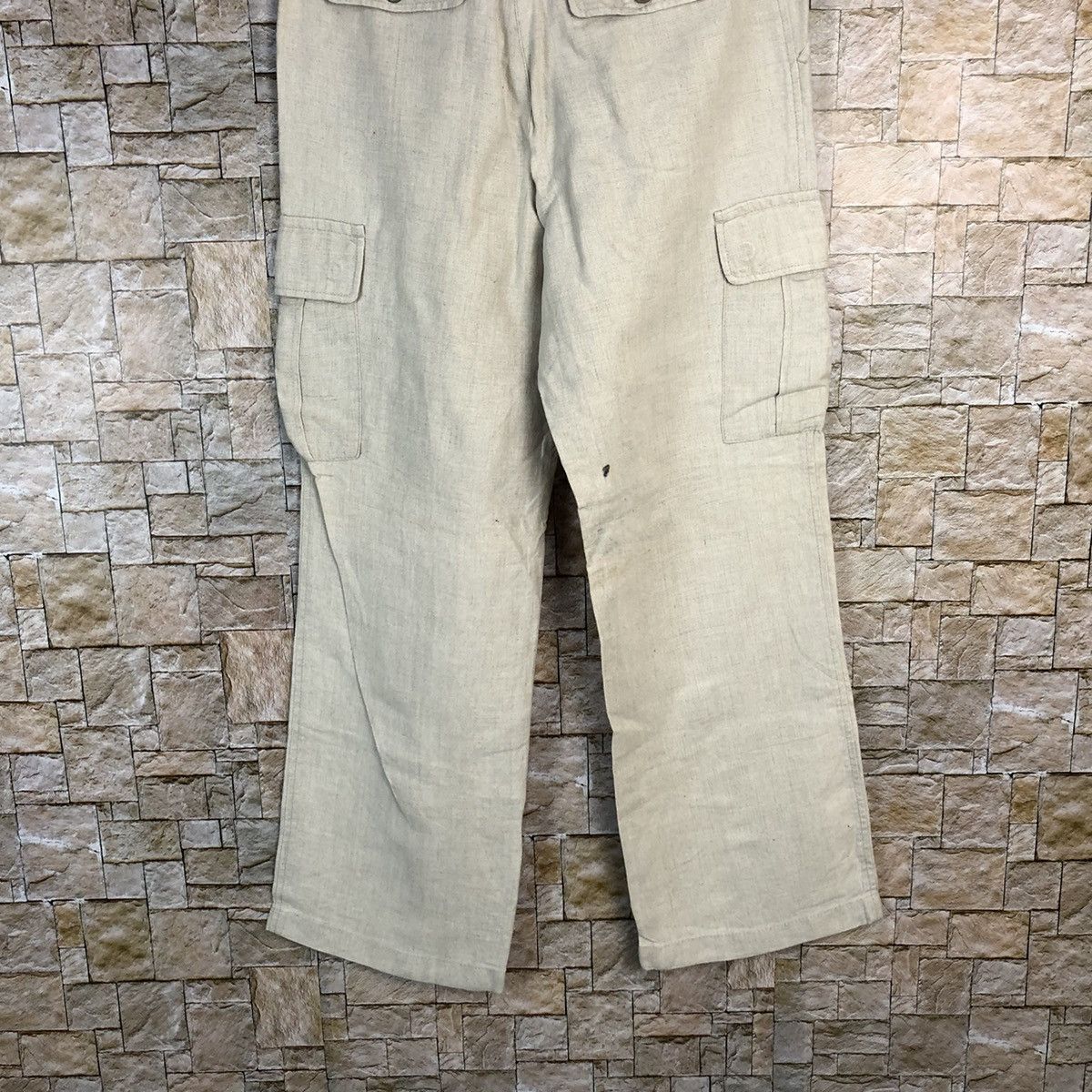 Japanese Brand Japanese Brand White Cargo Multipocket Pants #A735 Size 26" / US 2 / IT 38 - 18 Thumbnail