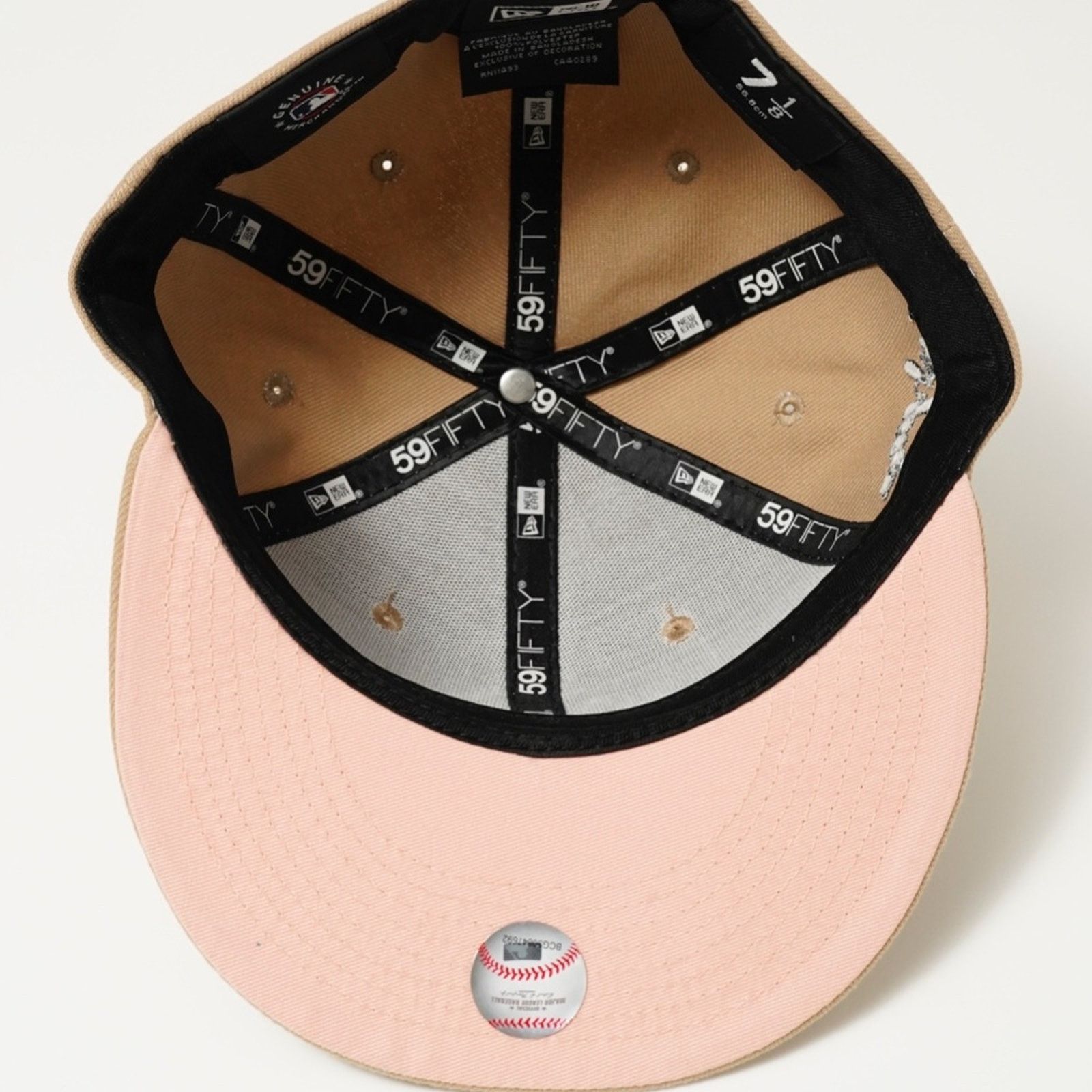 New Era New Era x Joe Freshgoods Yankees 59FIFTY Tan 7 1/8 Size ONE SIZE - 6 Thumbnail