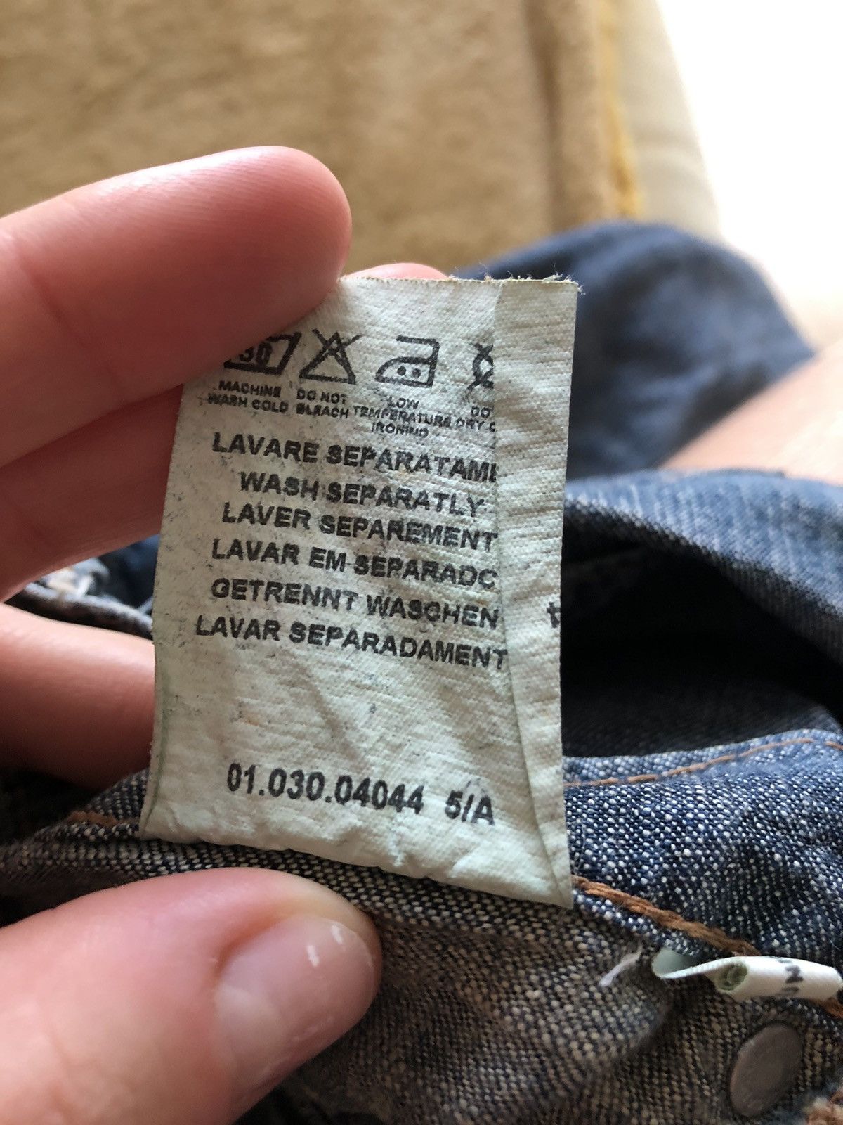 Calvin Klein × Vintage CALVIN KLEIN JEANS VINTAGE USA DENIM PANTS Size 25" / US 0 / IT 36 - 8 Thumbnail