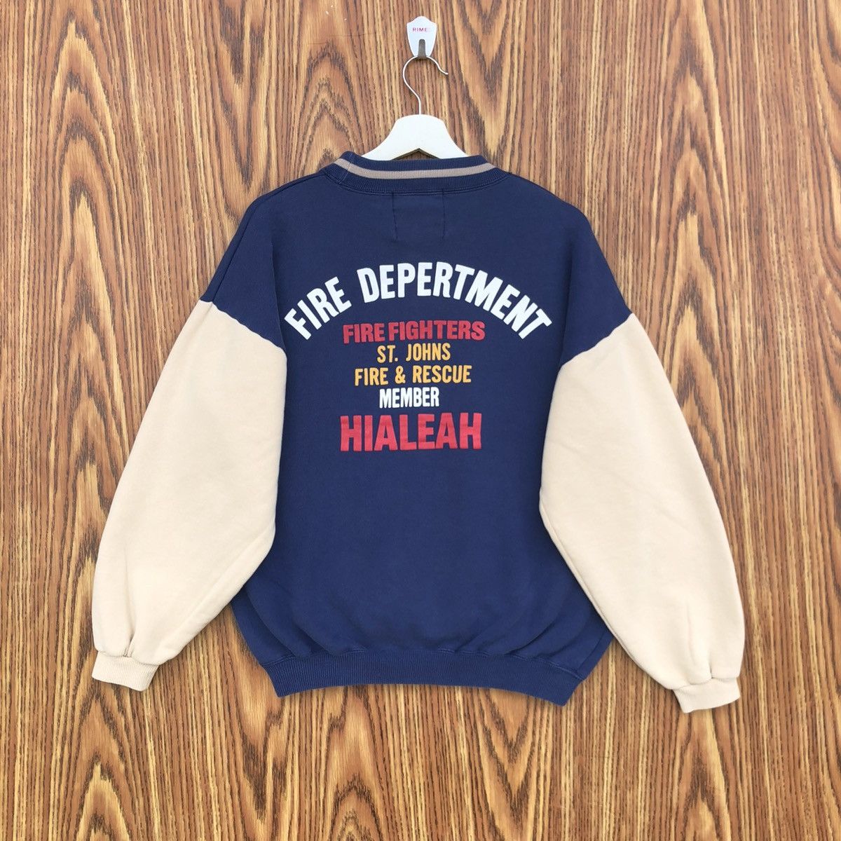Vintage Vintage Fire Department Rescue Crewneck Sweatshirt Size US L / EU 52-54 / 3 - 1 Thumbnail